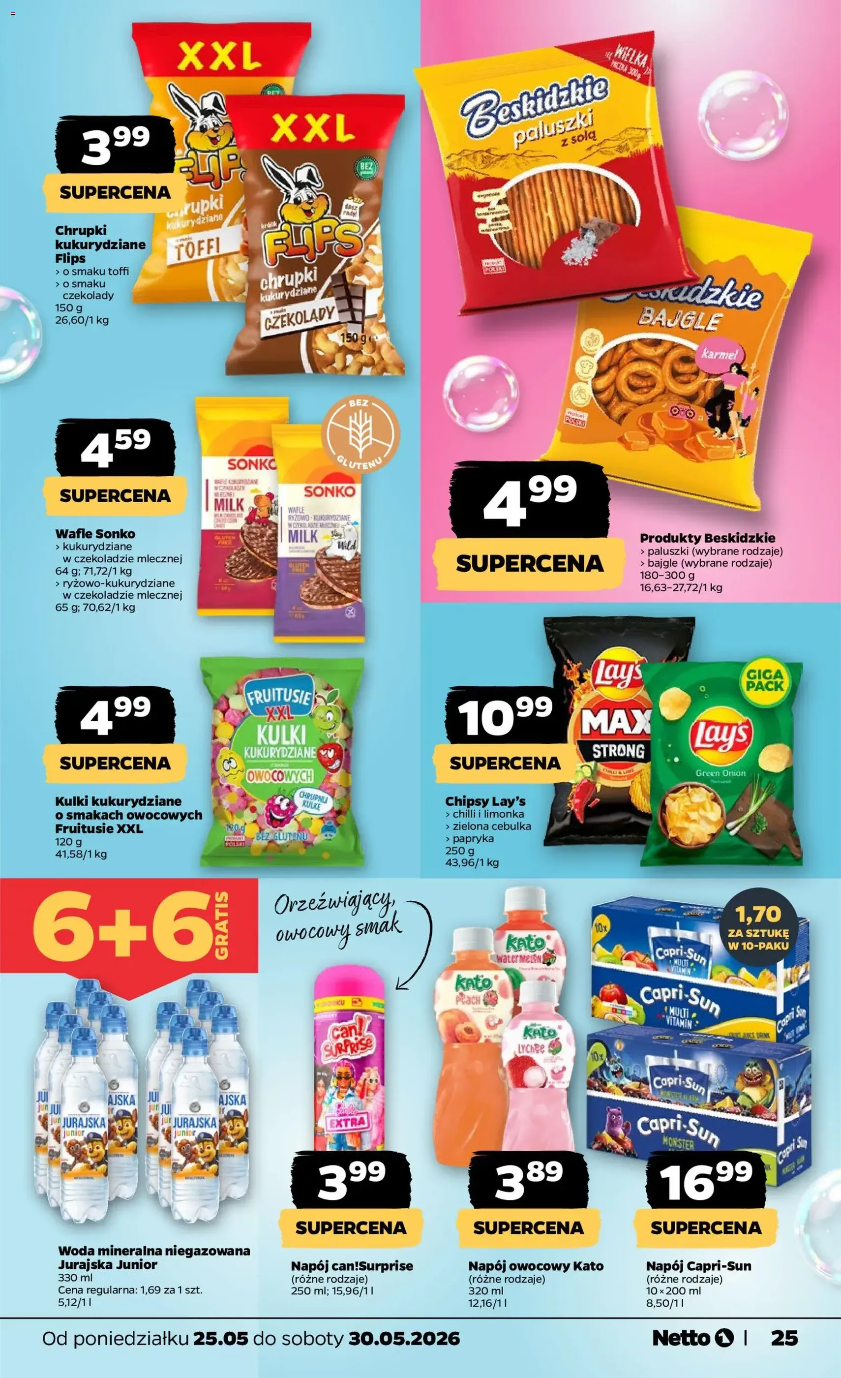 Netto gazetka od poniedziałku spożywcza - ważny gazetka od 25.05.2026 strona 25 z 42