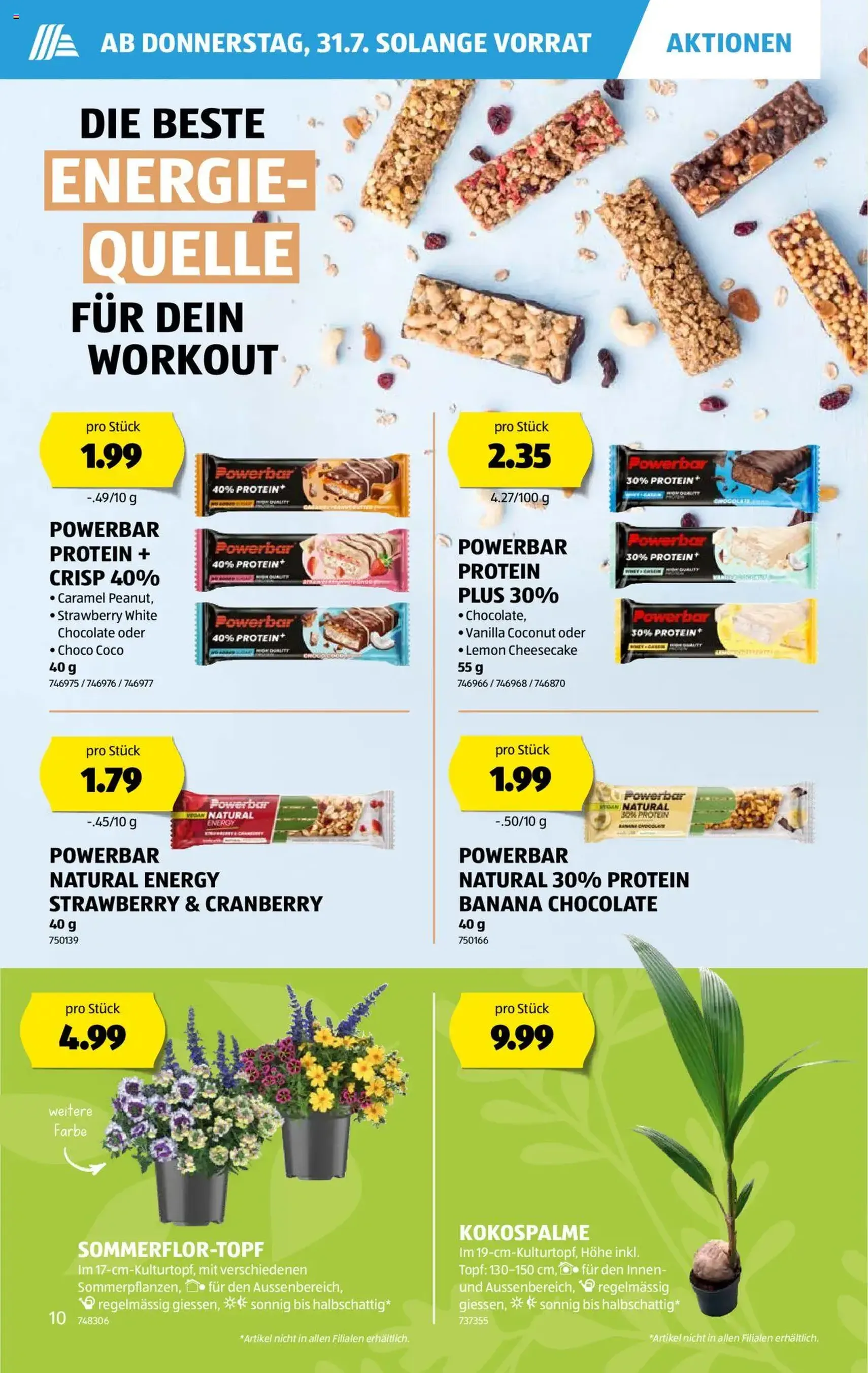 Aldi Aktionen - Gültiger Prospekt ab 31.07.2025, Seite 10 von insgesamt 35 Aldi Aktionen - Gültiger Prospekt ab 31.07.2025, Seite 10 von insgesamt 35