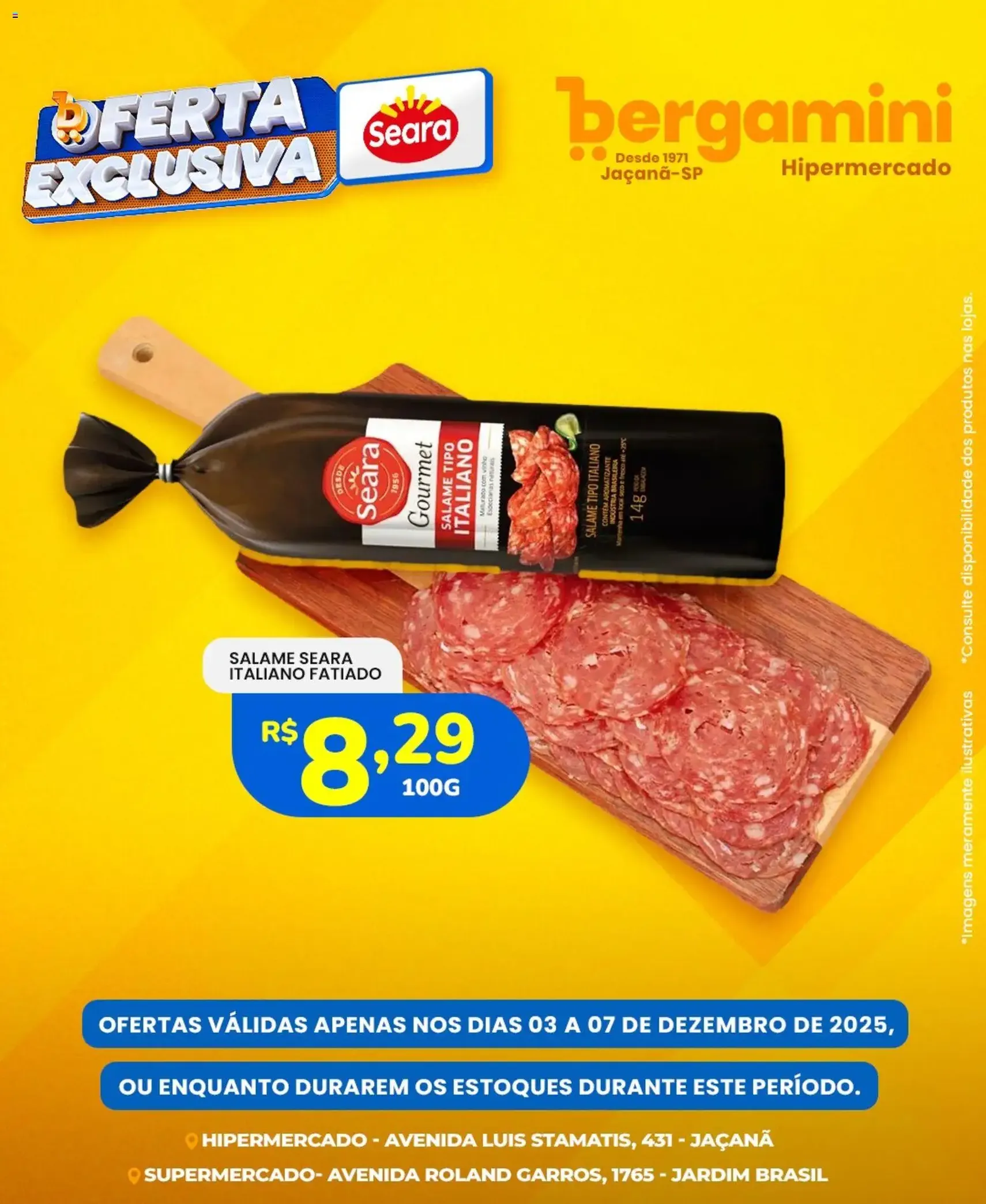 Supermercado Bergamini - Ofertas Seara - folheto válido a partir de 03/12/2025 página 3 de 8