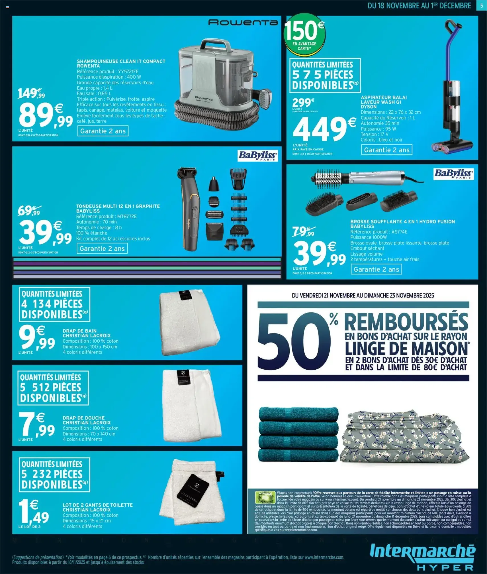 Intermarché Black Friday - brochure valable à partir du 18/11/2025, page 5 sur 8