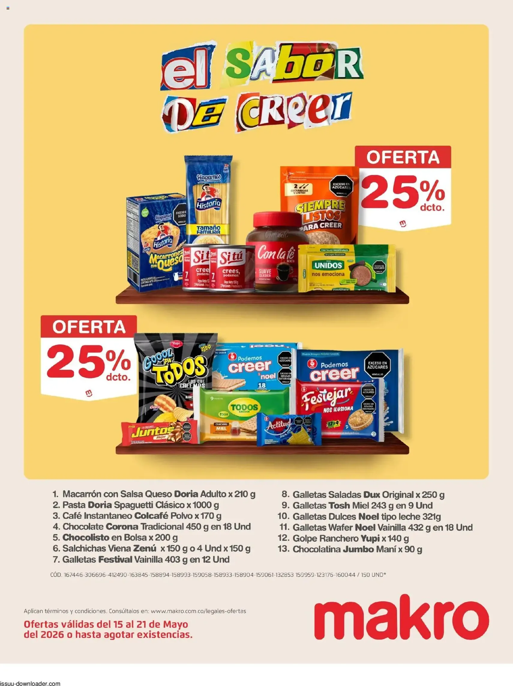 Makro Quincena - folleto válido desde 15/05/2026 página 2 de 29