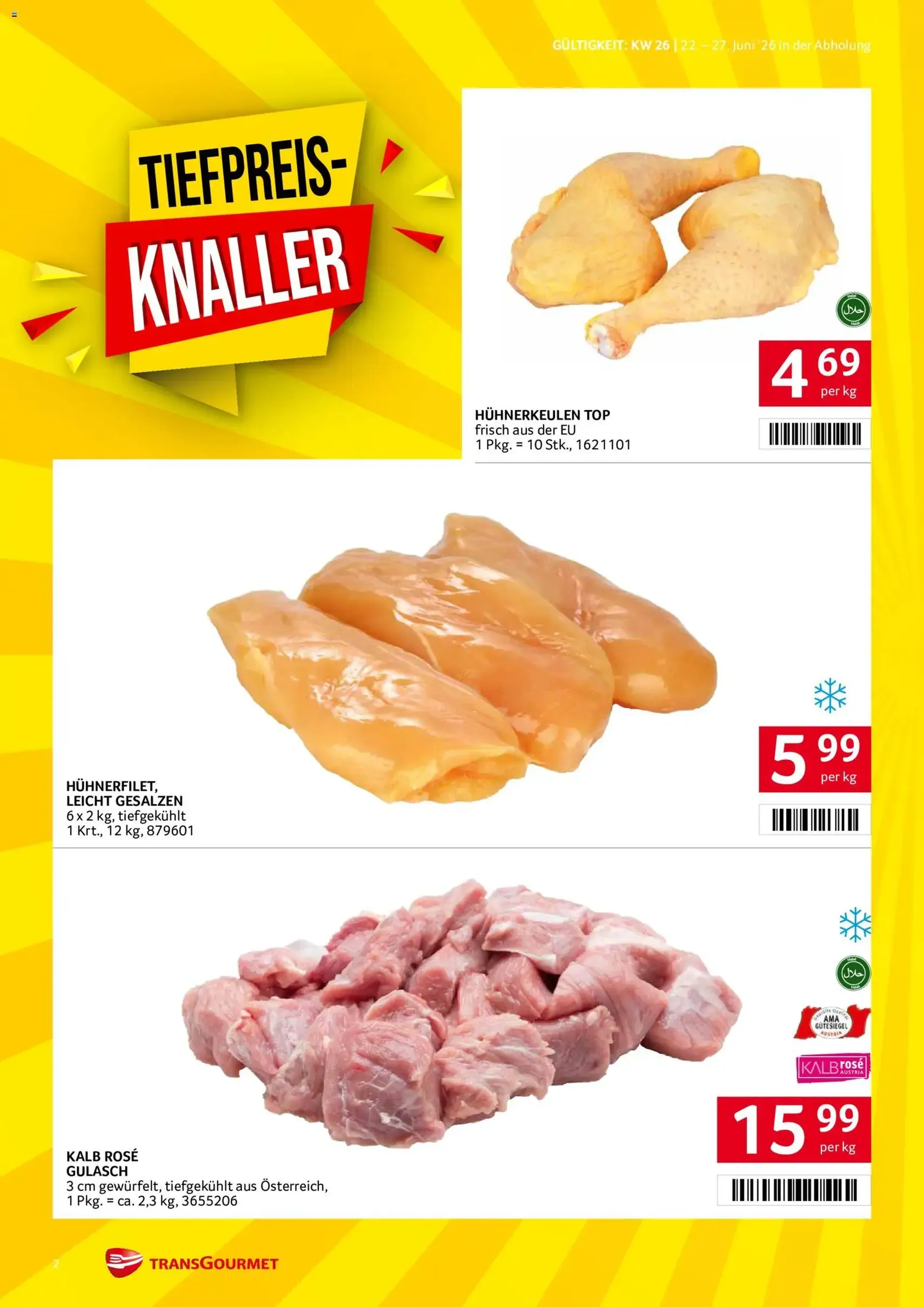 Transgourmet Flugblatt - Gültiger Prospekt ab 22.06.2026, Seite 2 von insgesamt 31