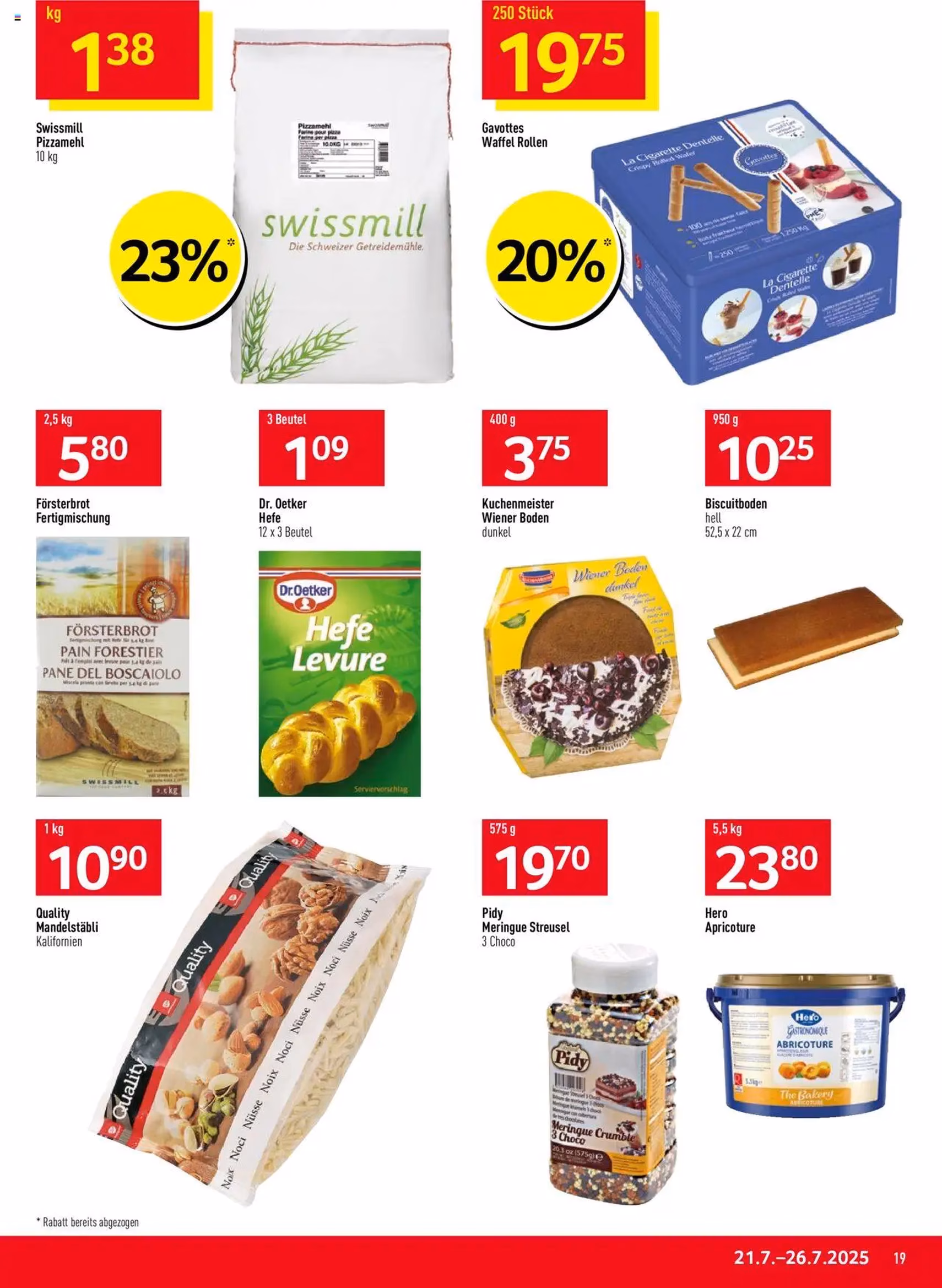 Prodega Aktionen - Gültiger Prospekt ab 21.07.2025, Seite 19 von insgesamt 36 Prodega Aktionen - Gültiger Prospekt ab 21.07.2025, Seite 19 von insgesamt 36