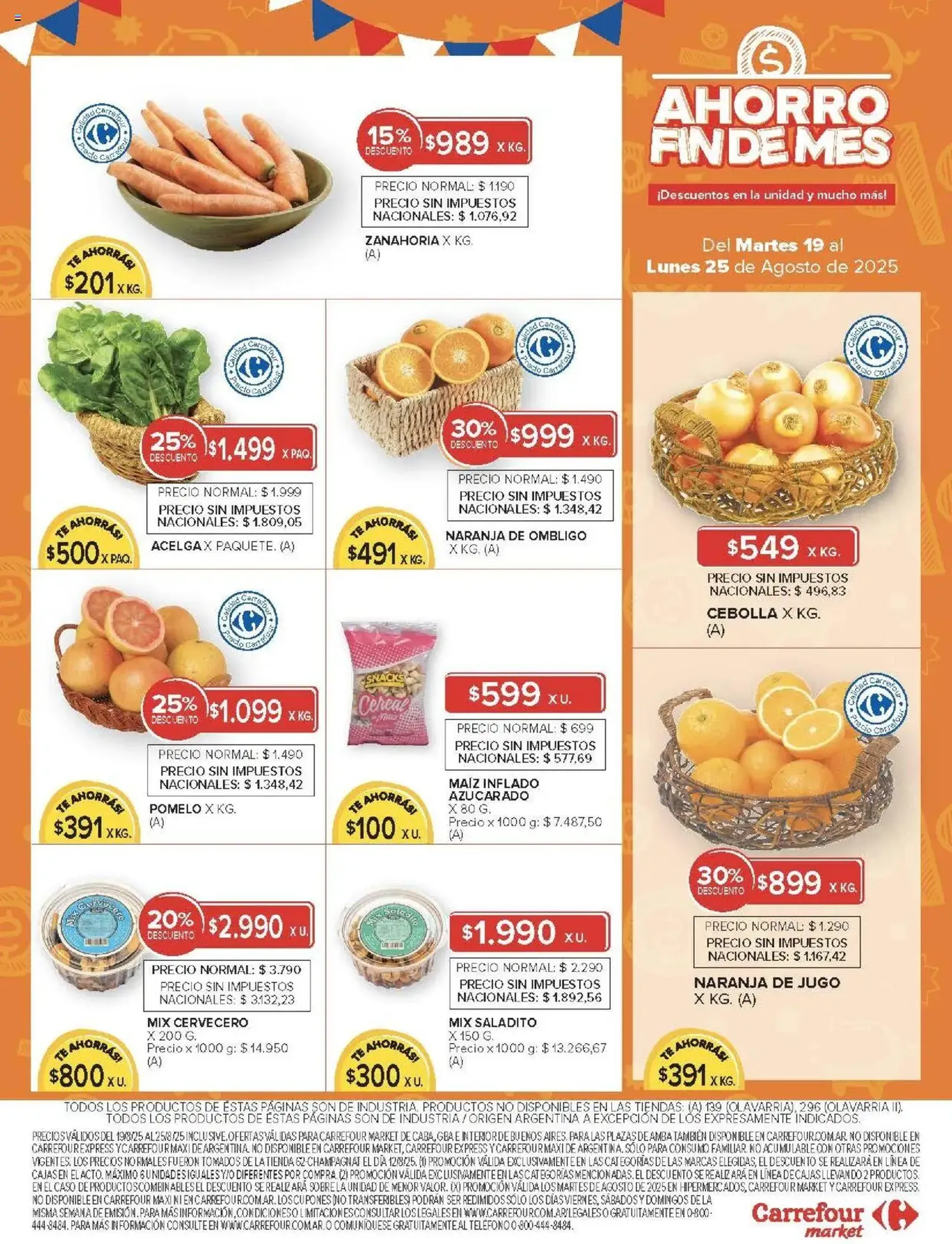 Carrefour Market catálogo - folleto válido desde 19/08/2025 página 3 de 22