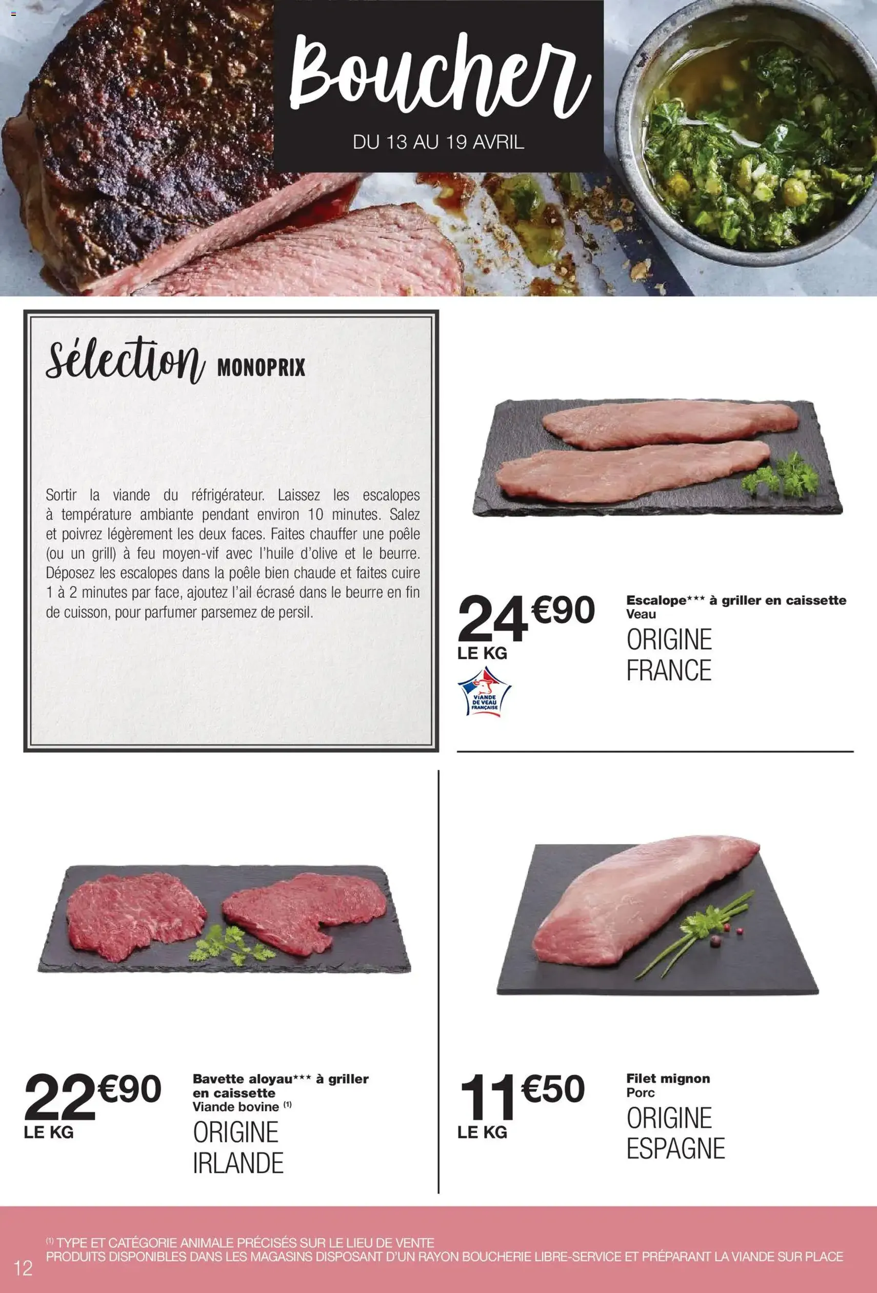 Monoprix catalogue - brochure valable à partir du 08/04/2026, page 12 sur 50