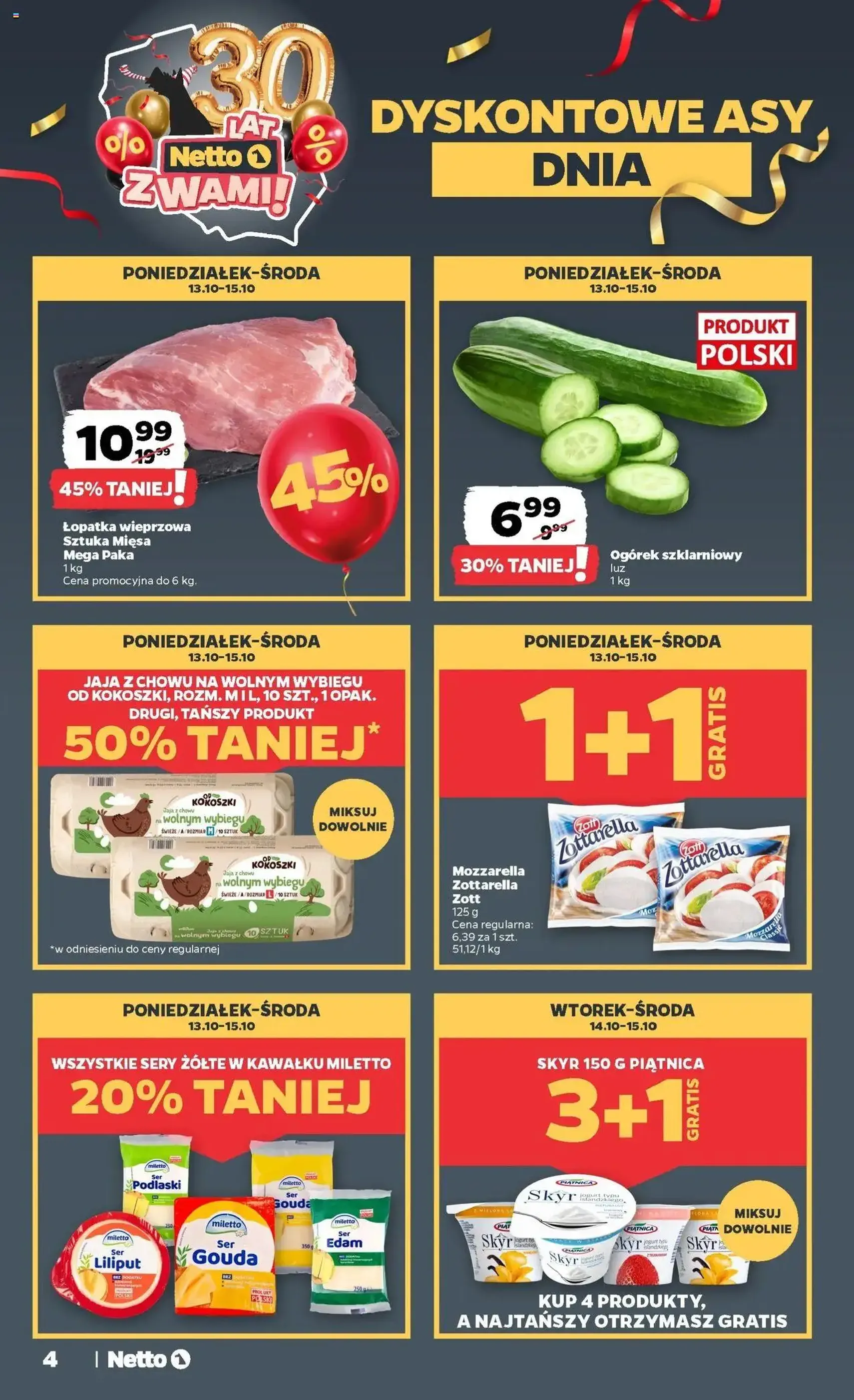 Netto gazetka - Spożywcza - ważny gazetka od 13.10.2025 strona 4 z 33 Netto gazetka - Spożywcza - ważny gazetka od 13.10.2025 strona 4 z 33