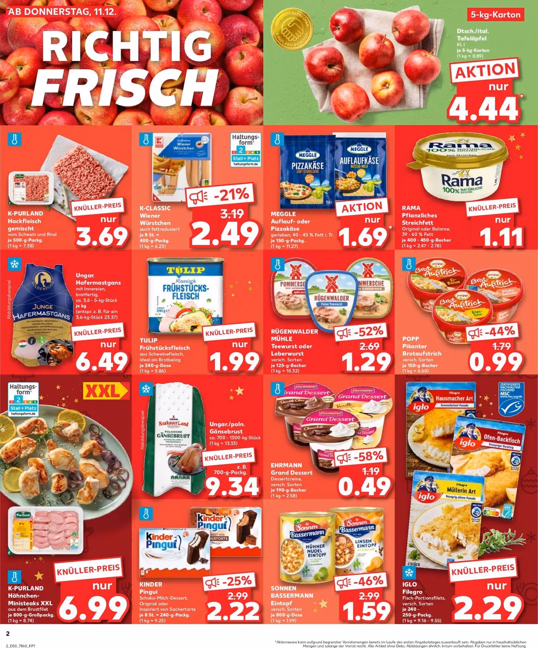 Kaufland Prospekt - Gültiger Prospekt ab 11.12.2025, Seite 2 von insgesamt 37