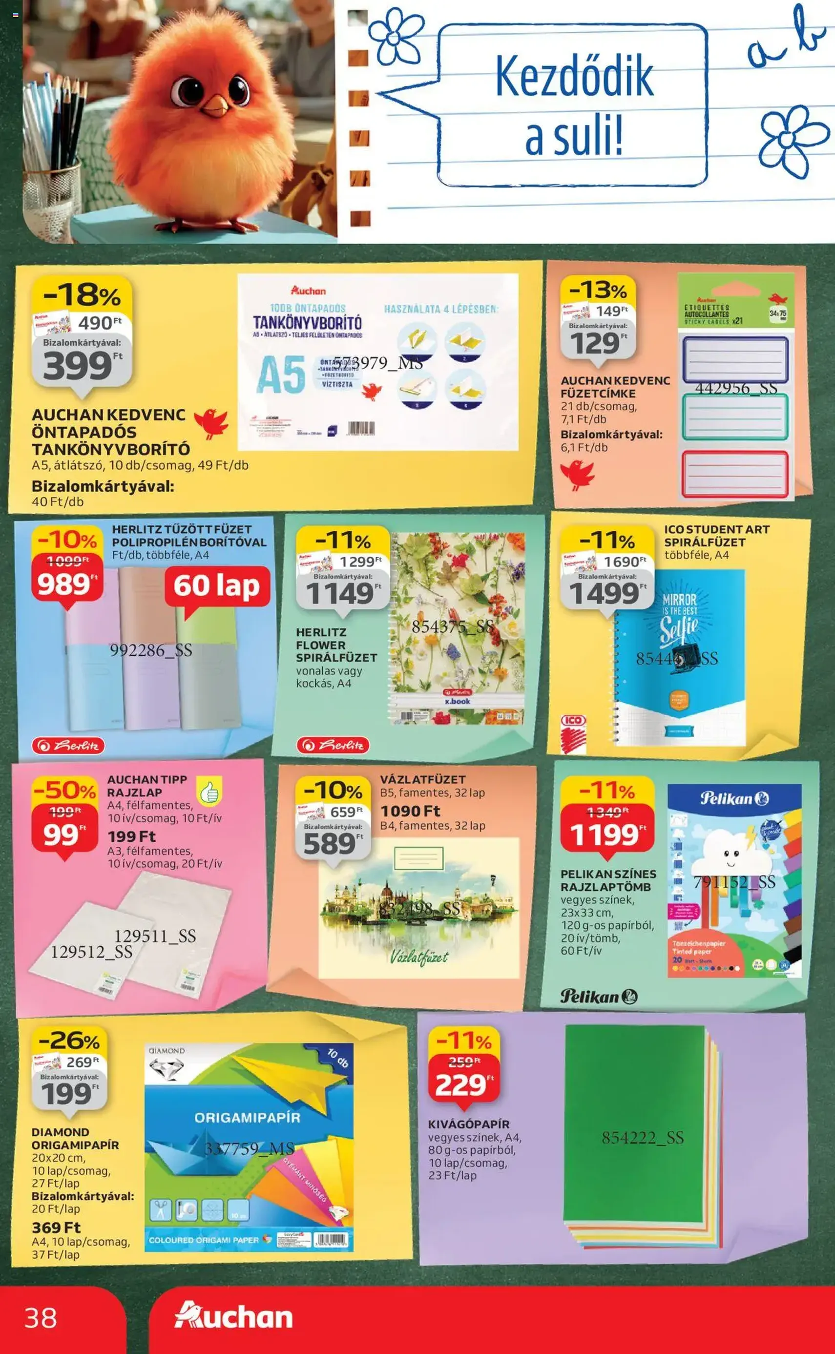 Auchan Akciós újság - 2025.08.28. érvényes szórólap 38 oldal 46 oldalból