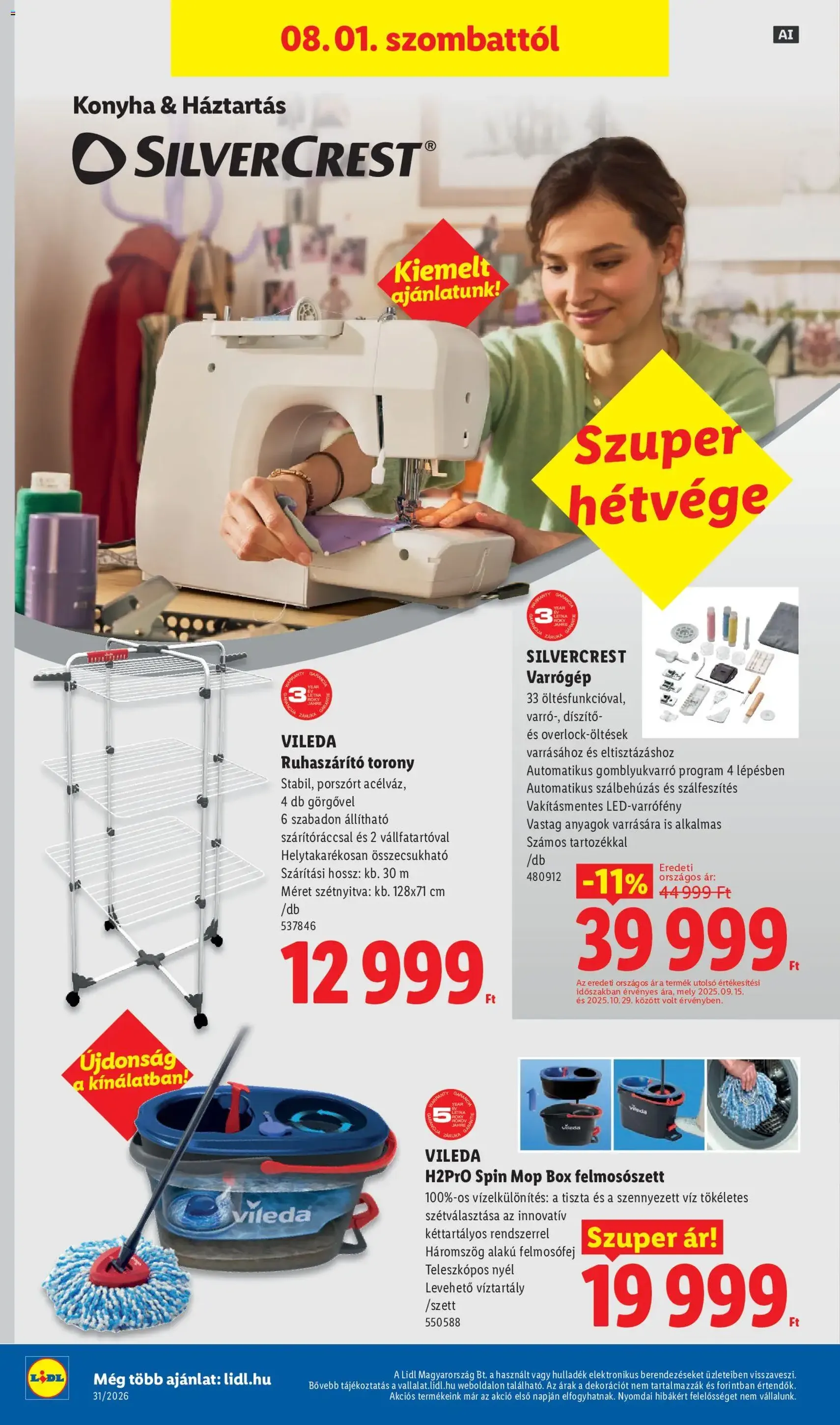 Lidl akciós újság - 2026.07.30. érvényes szórólap 32 oldal 58 oldalból