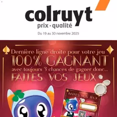 Colruyt catalogue - Prévisualisation du catalogue valable à partir du 19/11/2025
