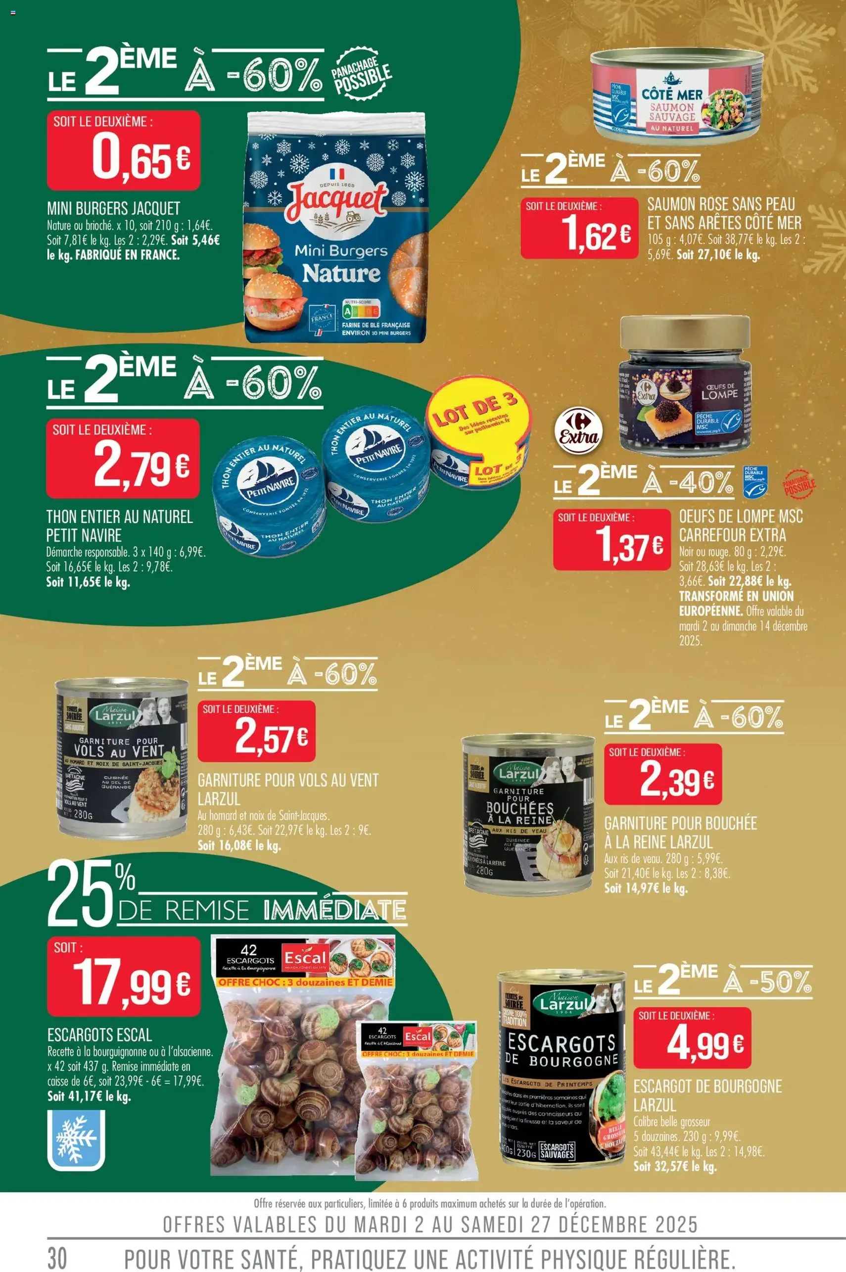 Match Supermarché catalogue - brochure valable à partir du 02/12/2025, page 30 sur 36