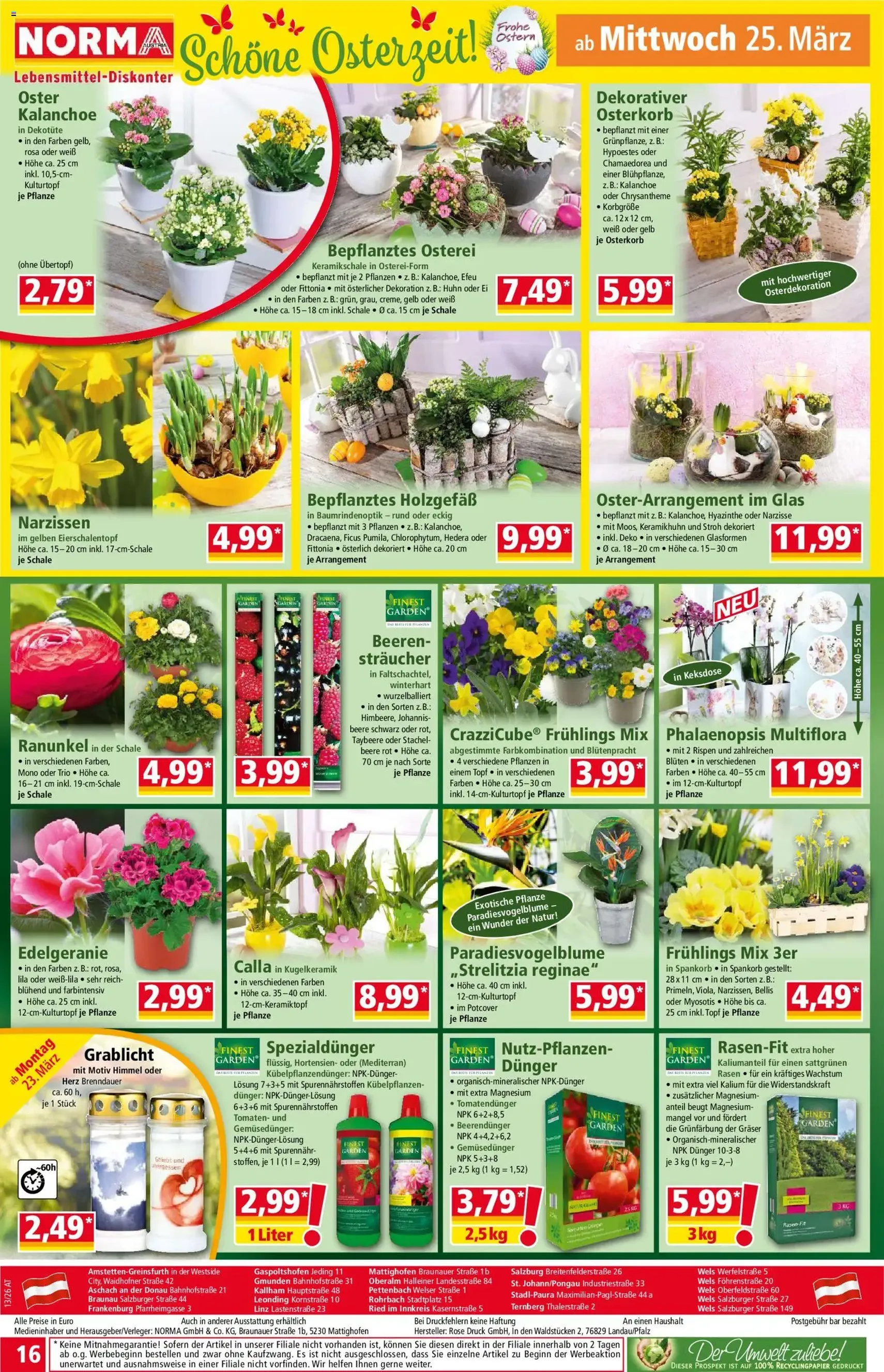 Norma Flugblatt - Gültiger Prospekt ab 23.03.2026, Seite 16 von insgesamt 20
