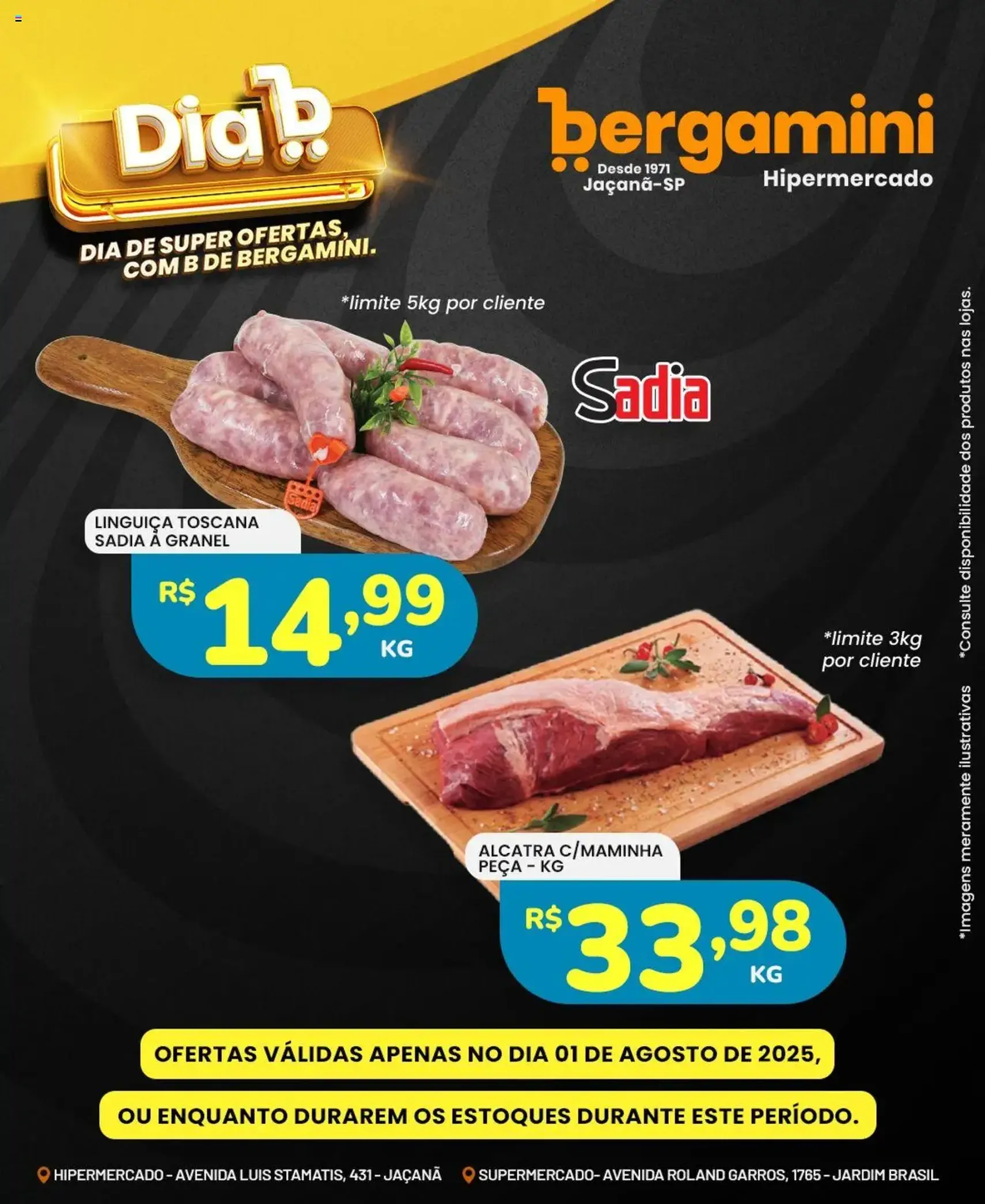 Supermercado Bergamini - Ofertas da semana - folheto válido a partir de 01/08/2025 página 3 de 14 Supermercado Bergamini - Ofertas da semana - folheto válido a partir de 01/08/2025 página 3 de 14