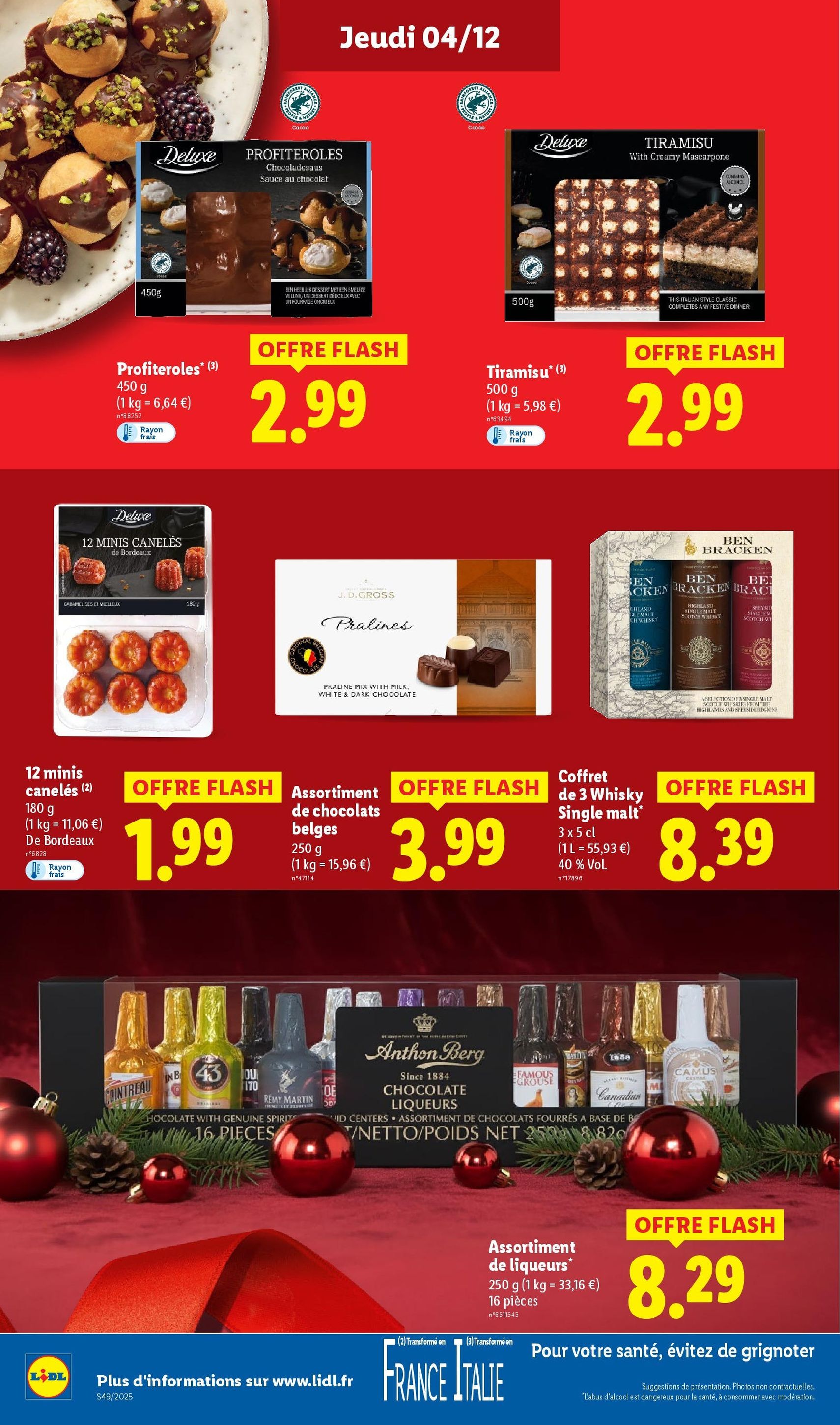 LIDL catalogue semaine 49 - brochure valable à partir du 04/12/2025, page 32 sur 96