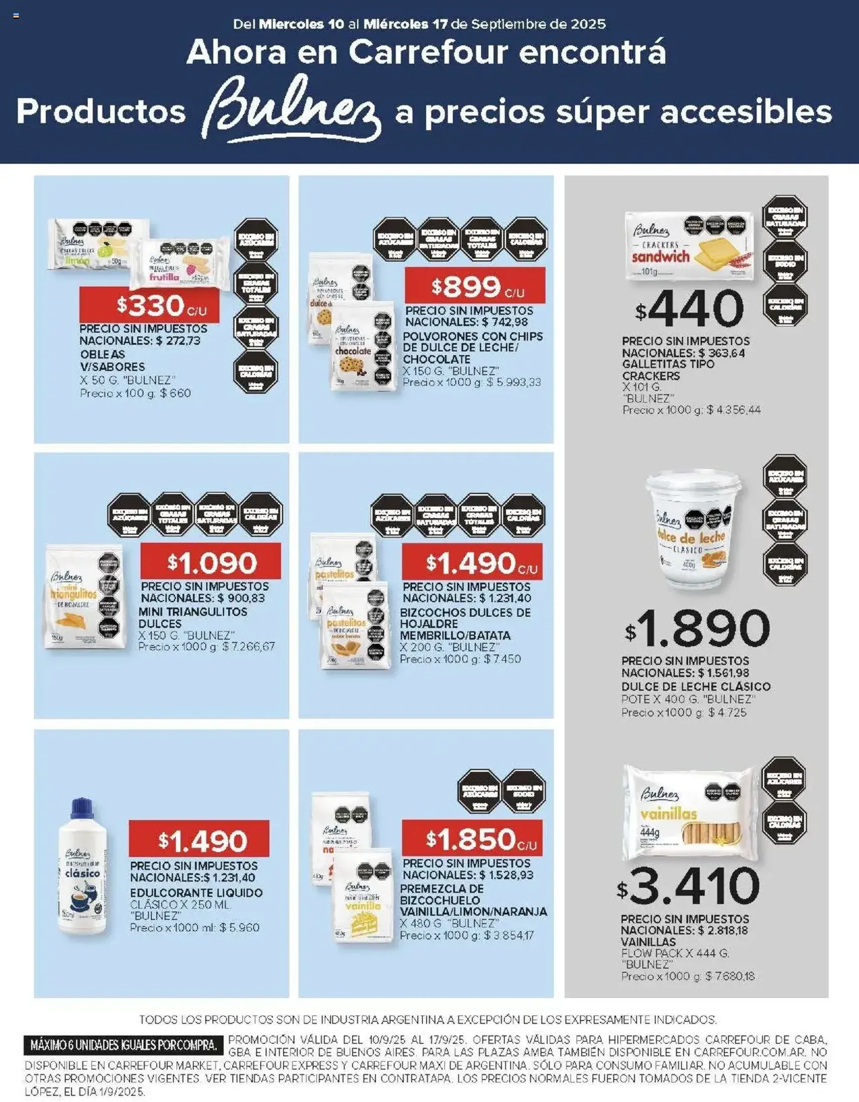 Carrefour ofertas - folleto válido desde 10/09/2025 página 12 de 31 Carrefour ofertas - folleto válido desde 10/09/2025 página 12 de 31