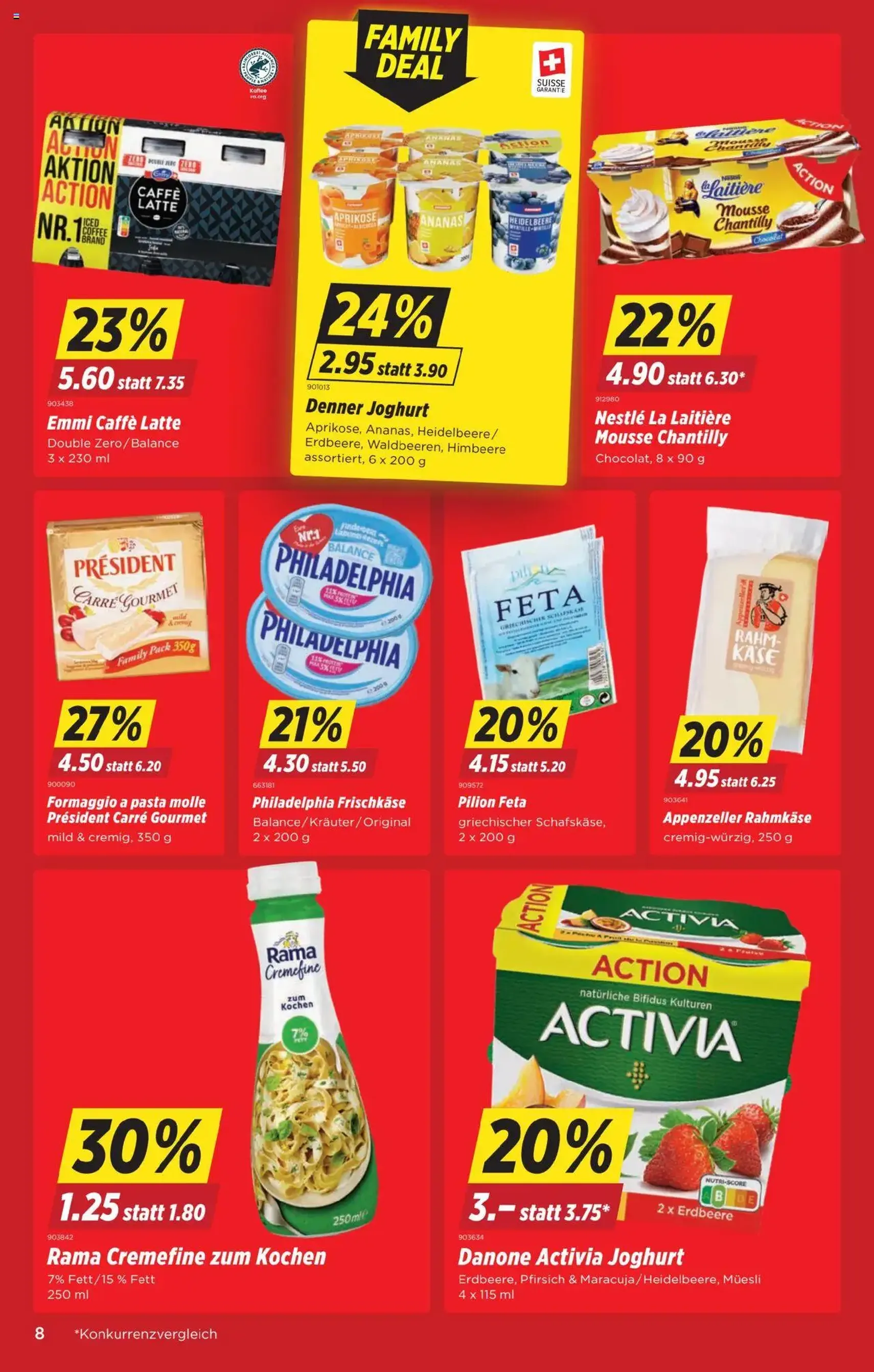 Denner Aktionen - Gültiger Prospekt ab 19.08.2025, Seite 8 von insgesamt 24 Denner Aktionen - Gültiger Prospekt ab 19.08.2025, Seite 8 von insgesamt 24