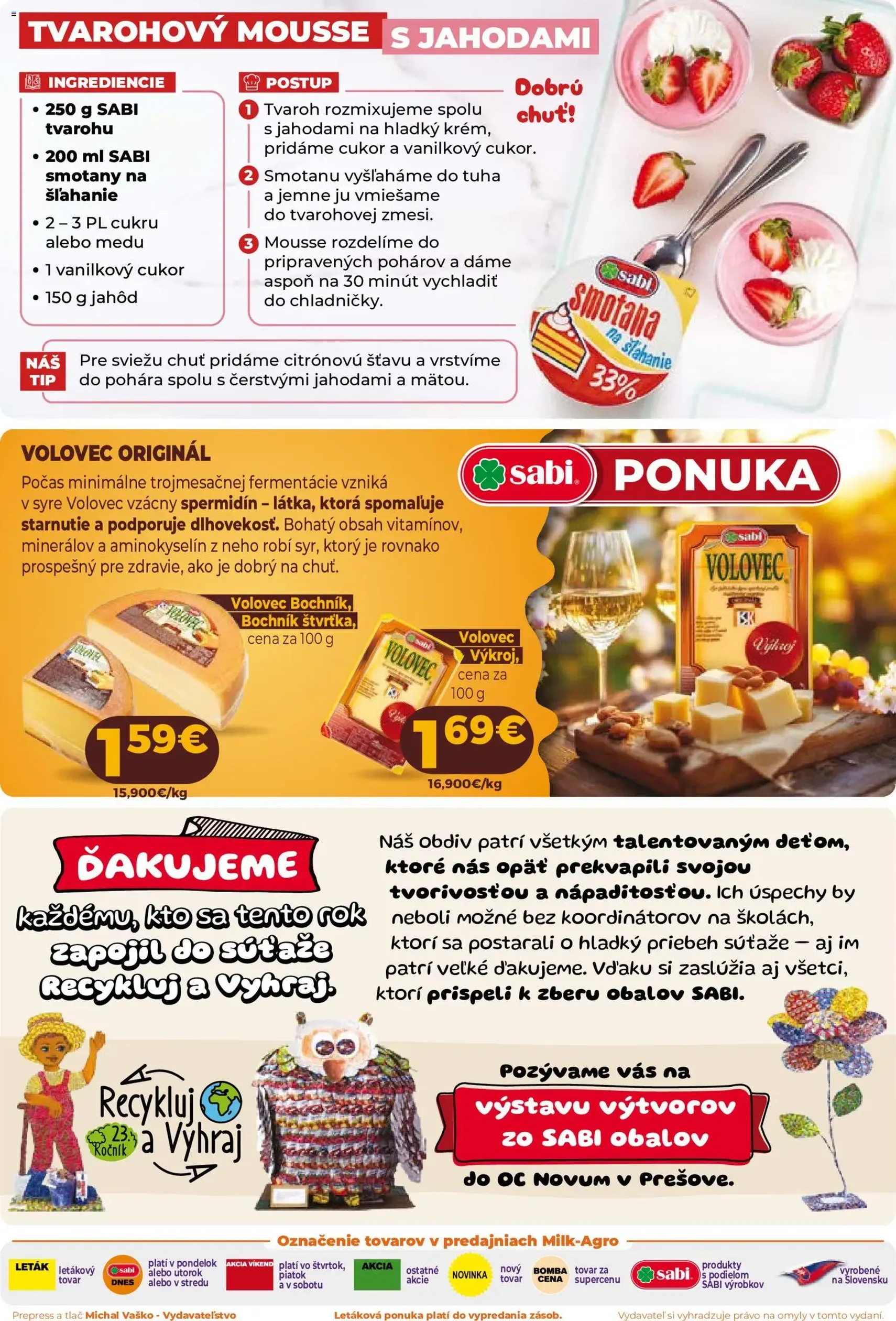 Milk Agro leták - platný leták od 13.05.2026 strana 2 z 16