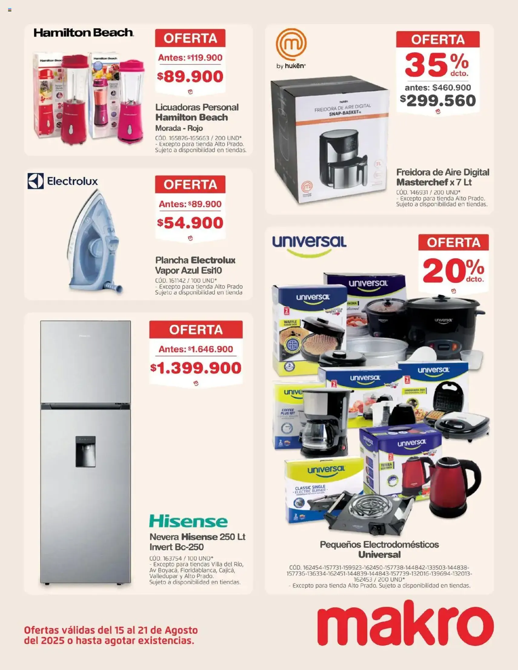 Makro - Catálogo - folleto válido desde 15/08/2025 página 5 de 39 Makro - Catálogo - folleto válido desde 15/08/2025 página 5 de 39