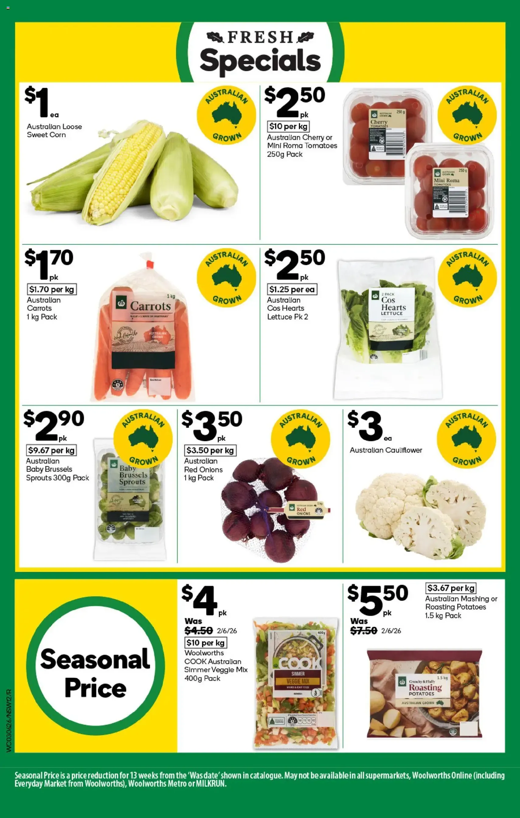 Woolworths catalogue - valid flyer from 03/06/2026, page 12 of 50