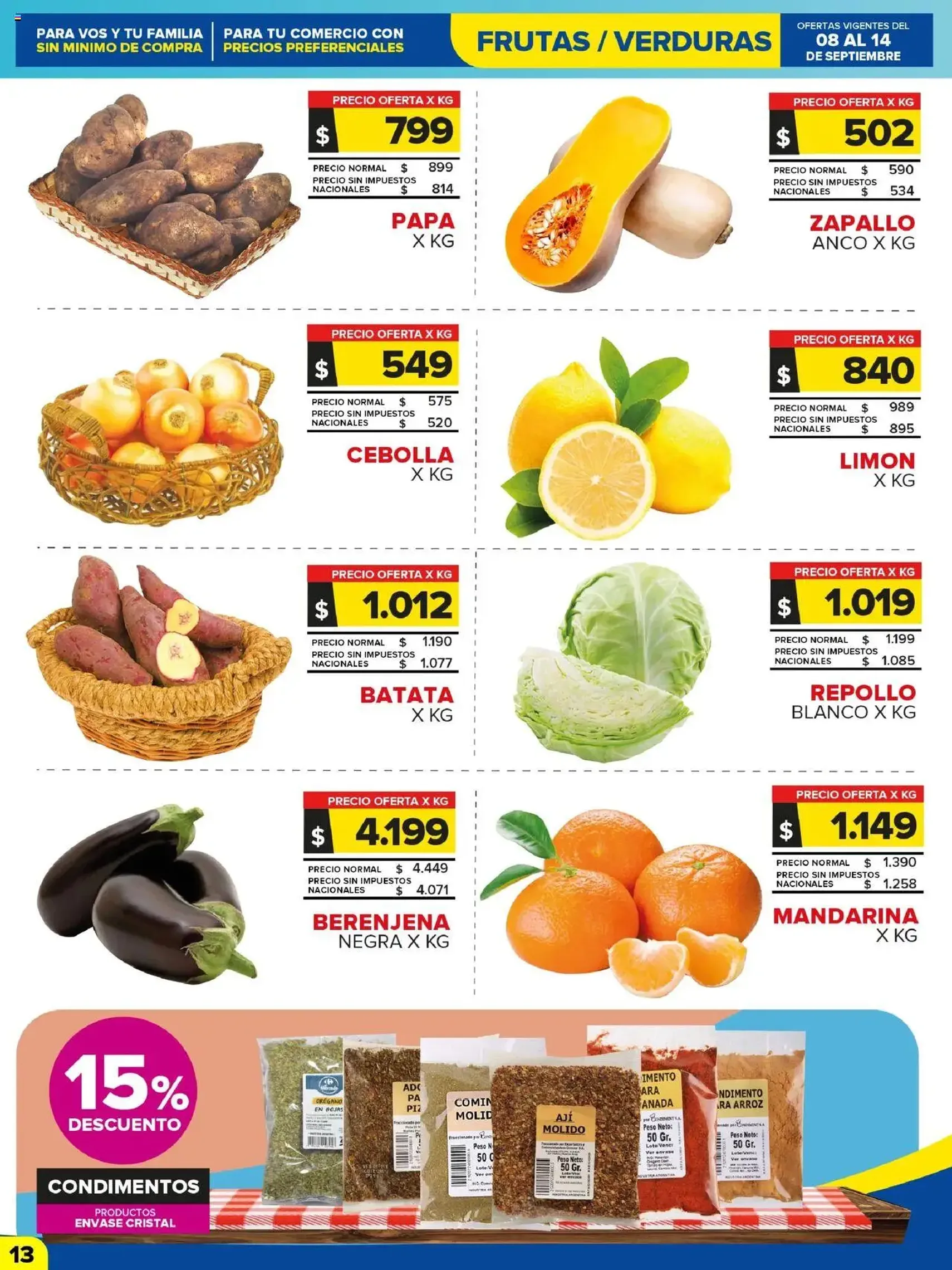 Carrefour Maxi catálogo - folleto válido desde 08/09/2025 página 12 de 25 Carrefour Maxi catálogo - folleto válido desde 08/09/2025 página 12 de 25