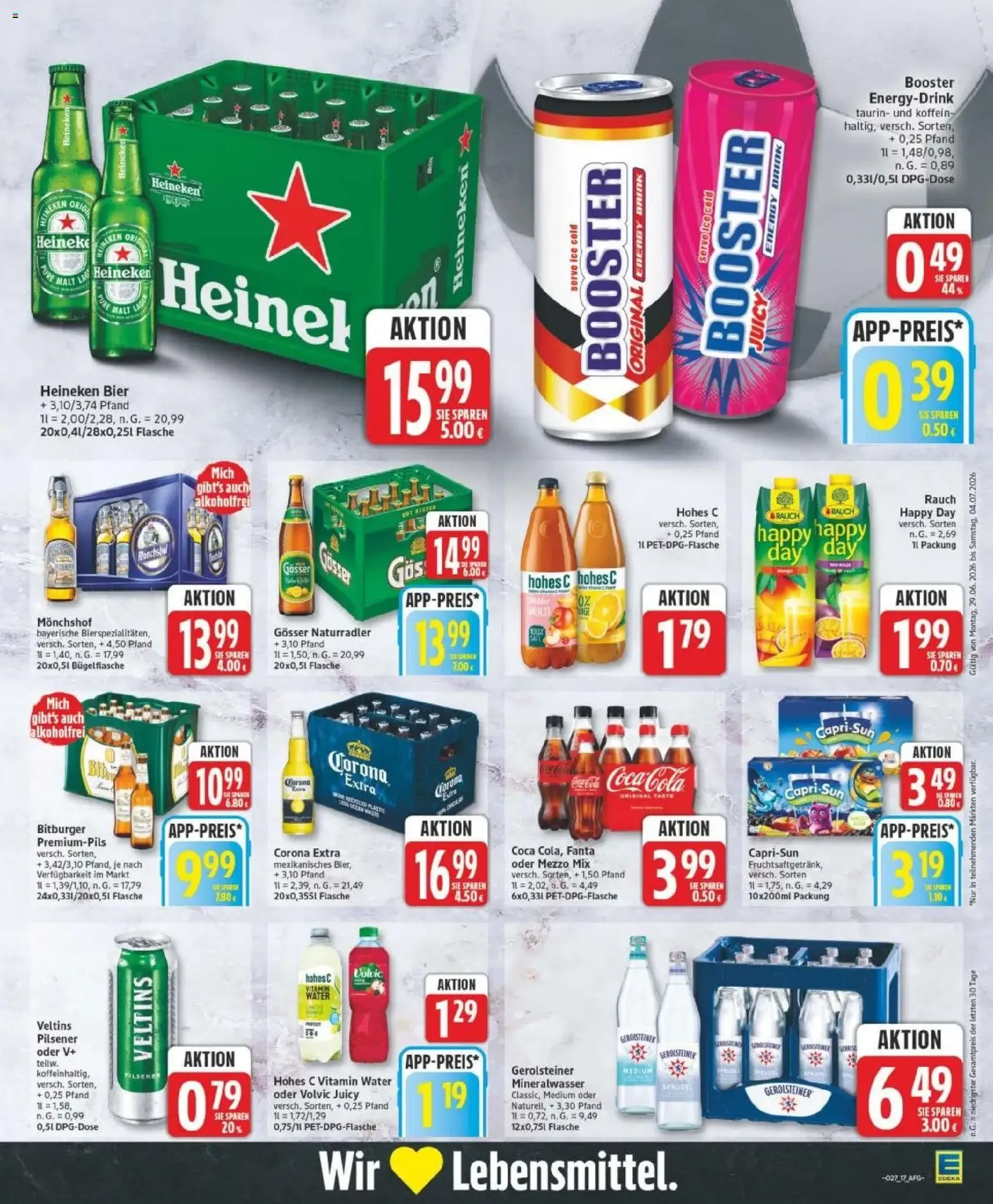 Edeka Prospekt - Gültiger Prospekt ab 29.06.2026, Seite 17 von insgesamt 23