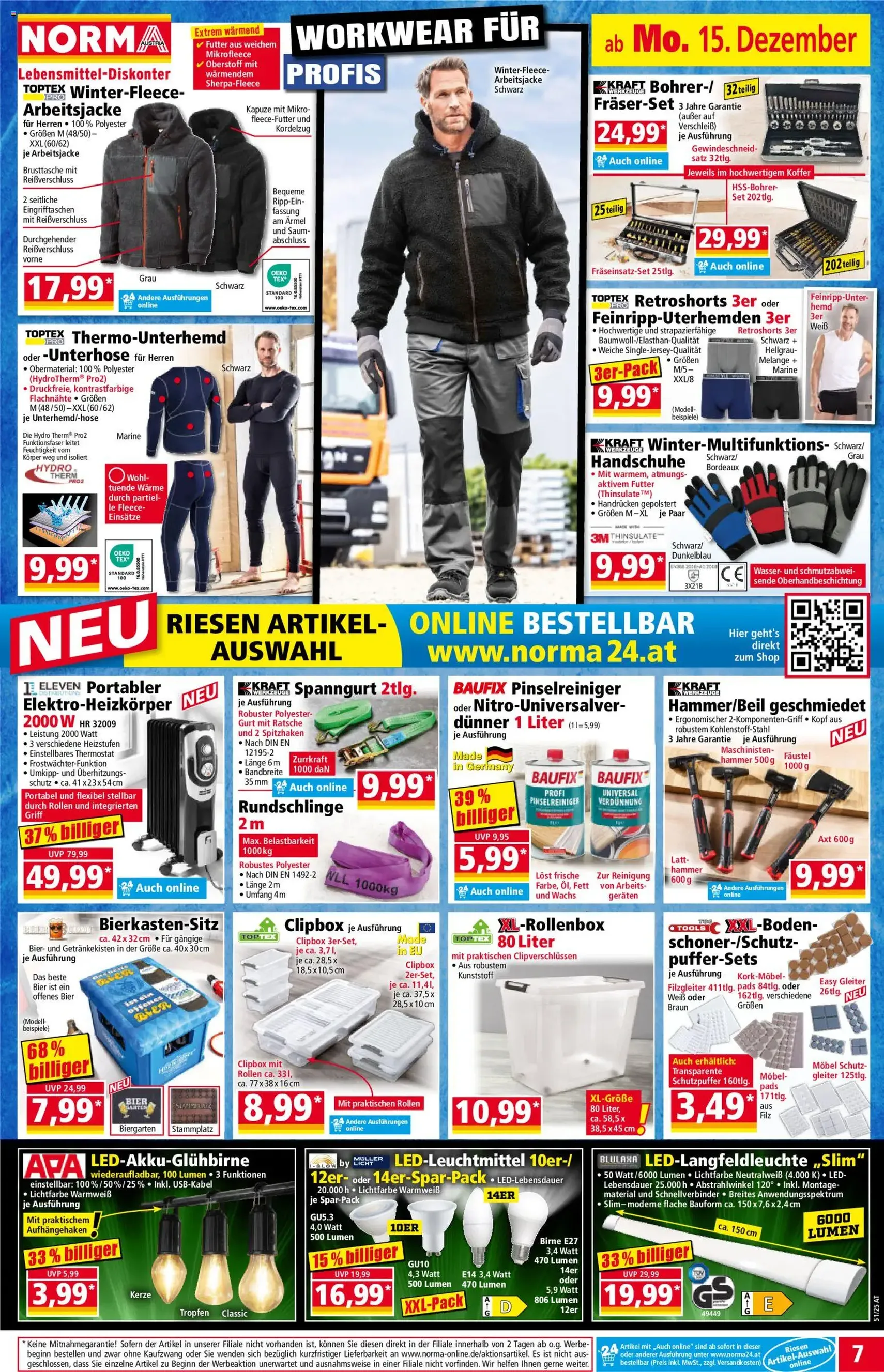 Norma Flugblatt - Gültiger Prospekt ab 15.12.2025, Seite 7 von insgesamt 18