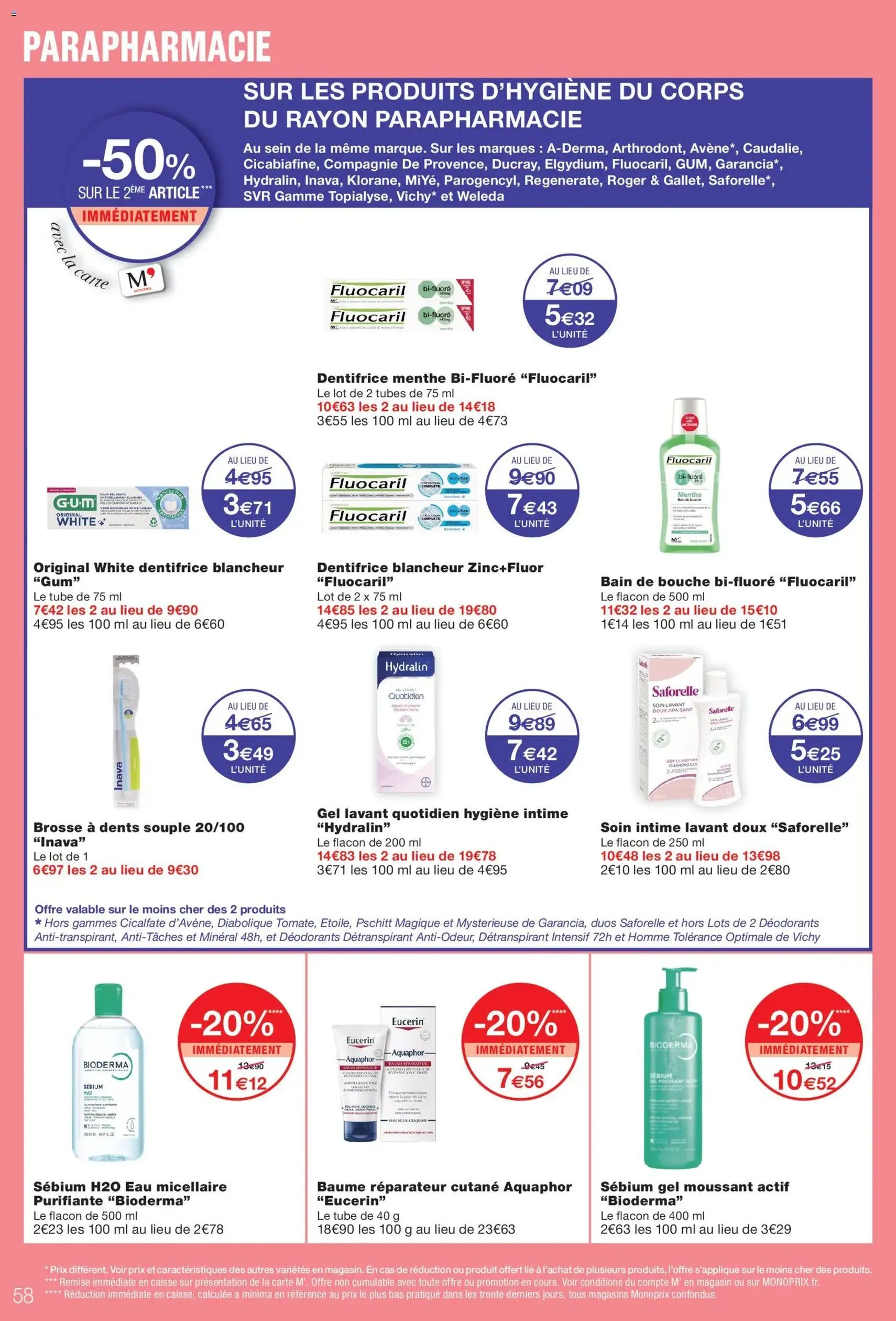 Monoprix catalogue - brochure valable à partir du 22/09/2026, page 58 sur 64