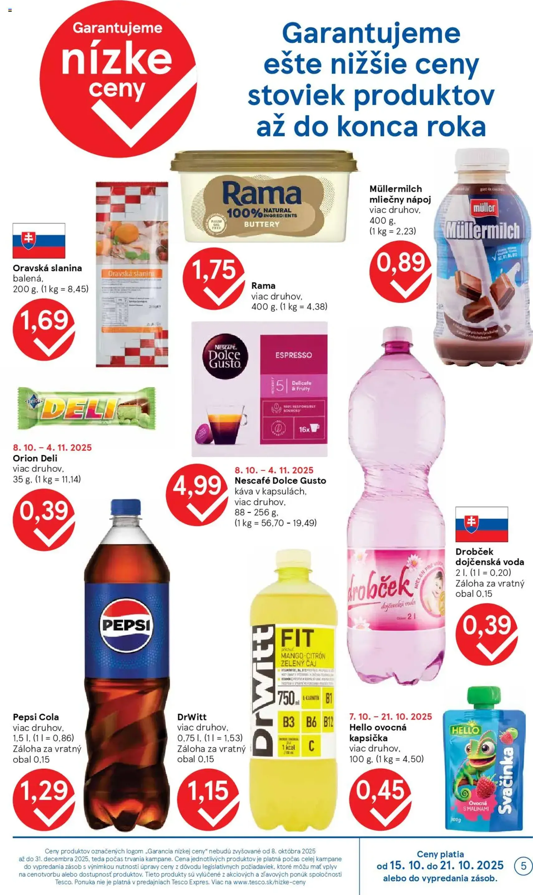 Tesco Hypermarket - leták - platný leták od 15.10.2025 strana 5 z 42