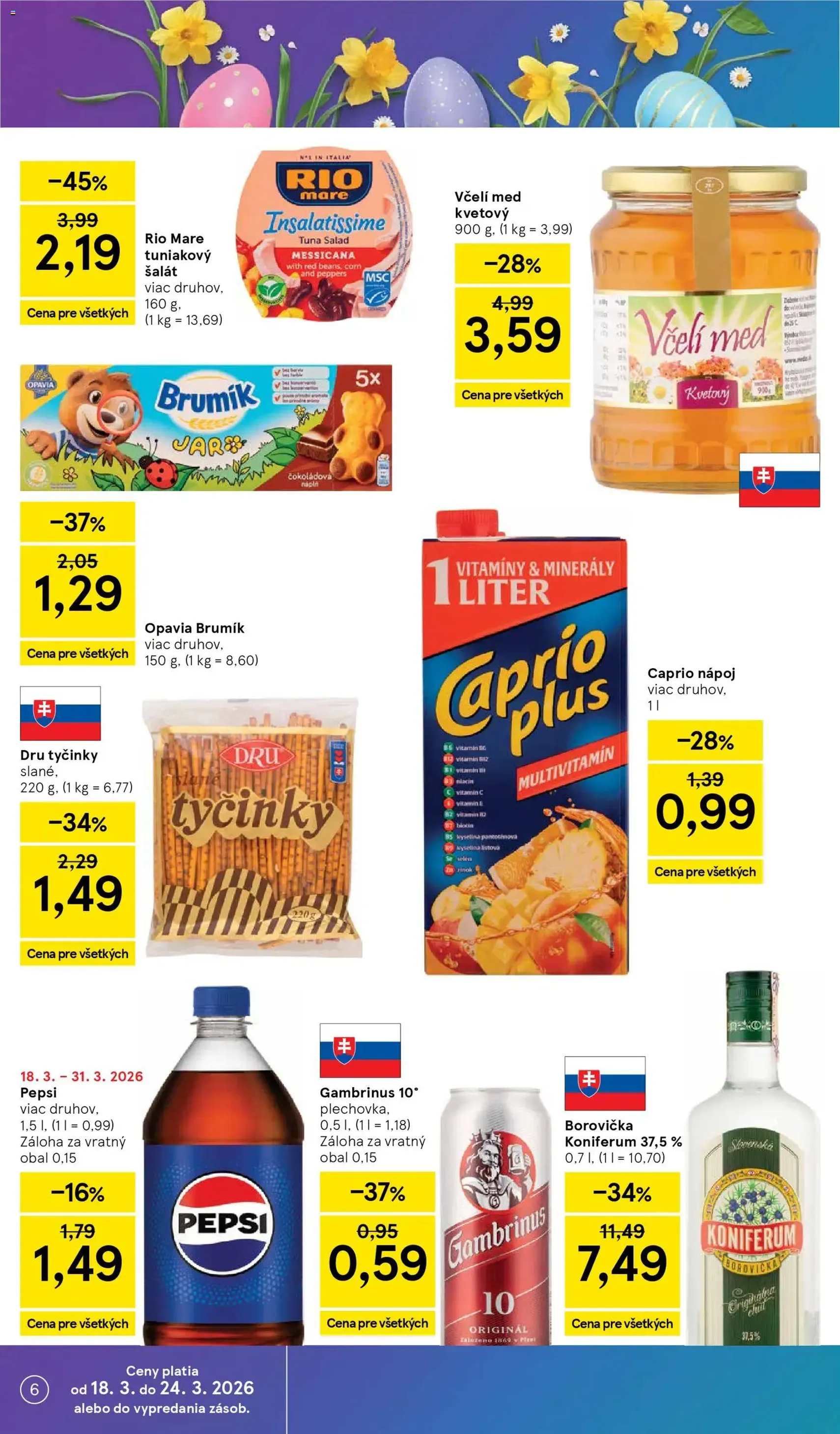 Tesco hypermarket - leták - platný leták od 18.03.2026 strana 6 z 49