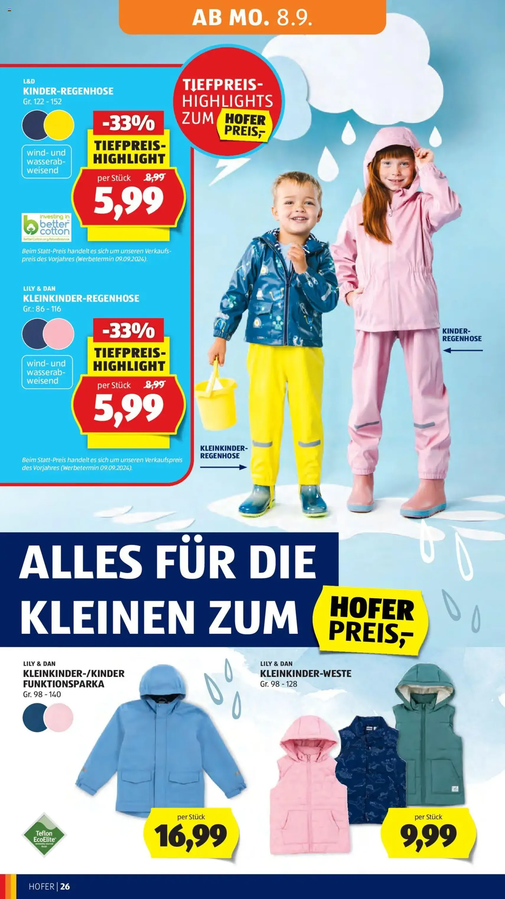 Hofer Flugblatt - Gültiger Prospekt ab 05.09.2025, Seite 30 von insgesamt 45 Hofer Flugblatt - Gültiger Prospekt ab 05.09.2025, Seite 30 von insgesamt 45