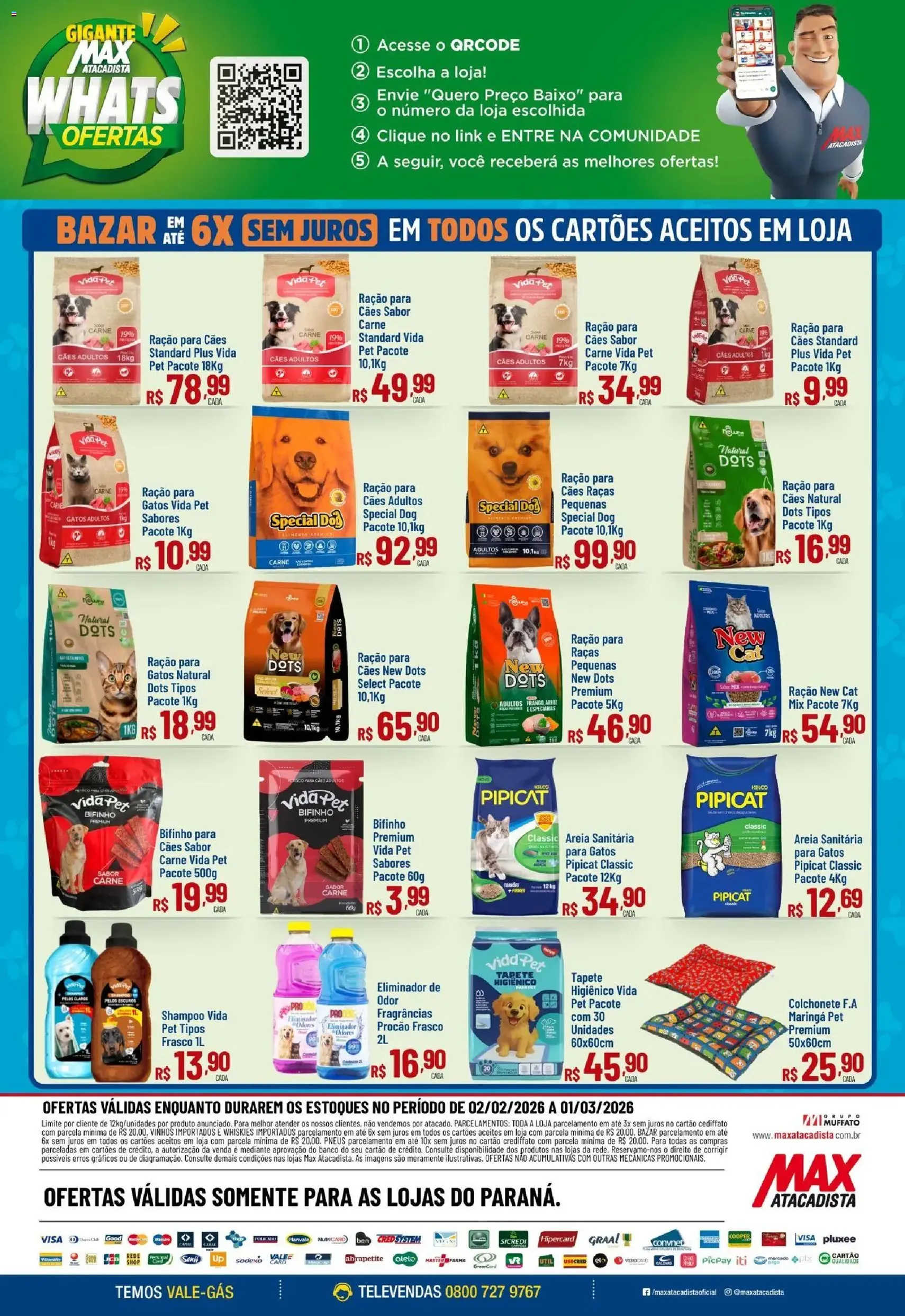 Max Atacadista - Ofertas Especial Pet Shop - folheto válido a partir de 02/02/2026 página 2 de 2