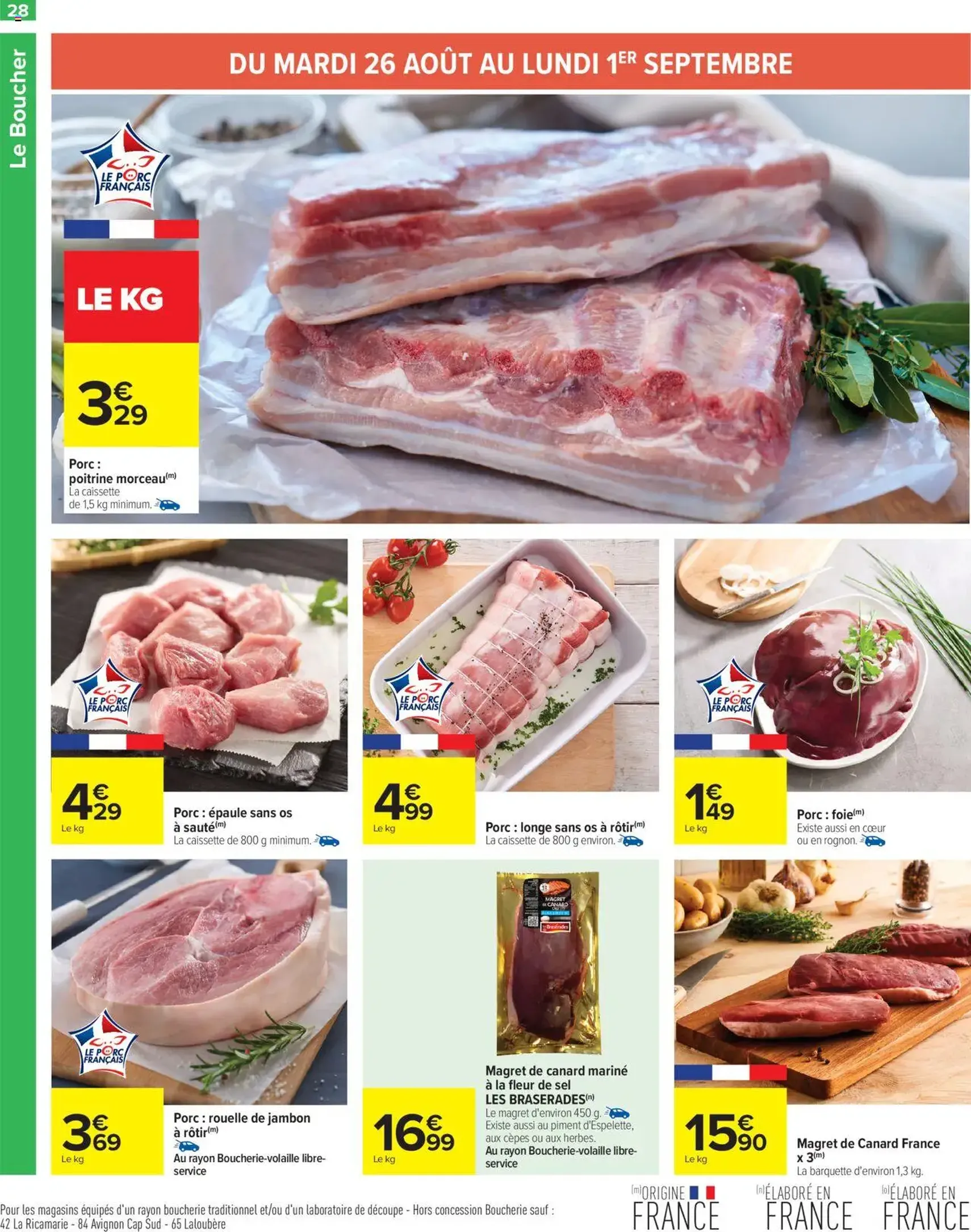 Carrefour catalogue semaine 35 - brochure valable à partir du 25/08/2025, page 30 sur 72 Carrefour catalogue semaine 35 - brochure valable à partir du 25/08/2025, page 30 sur 72