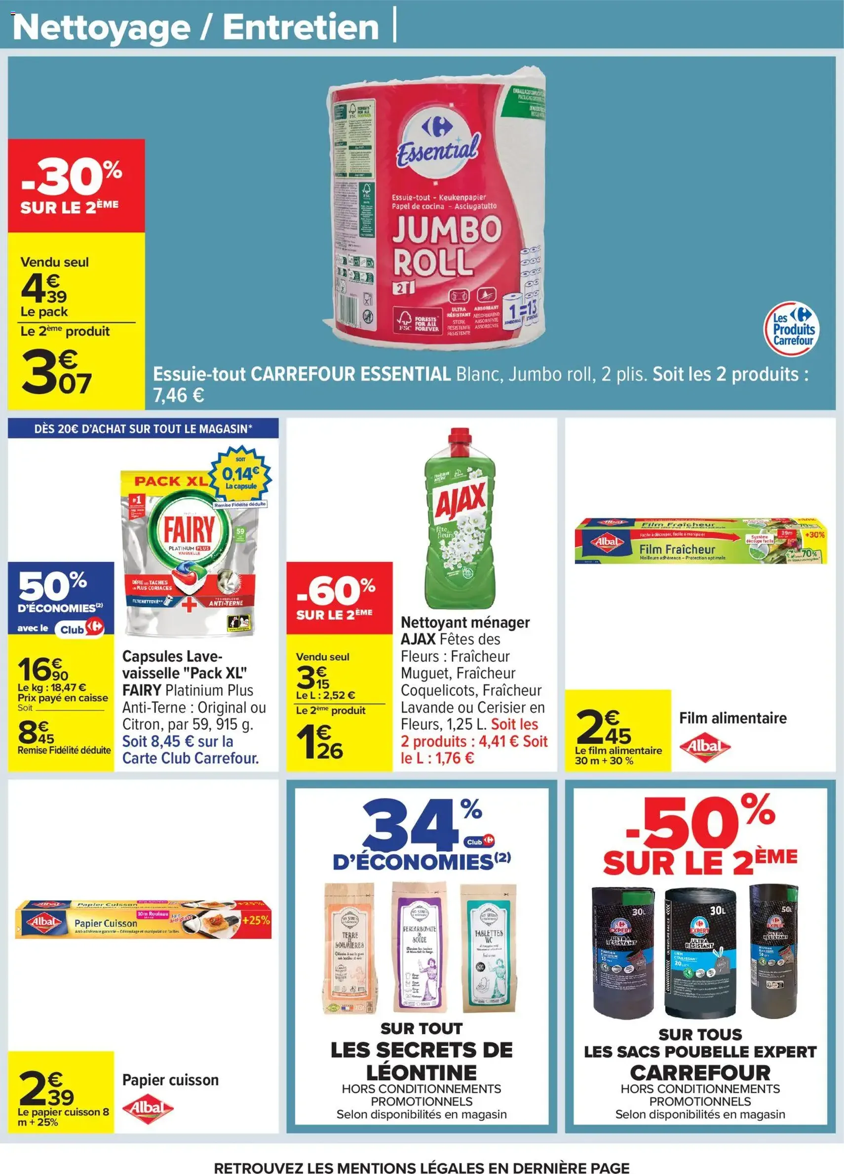 Carrefour catalogue semaine 52 - brochure valable à partir du 23/12/2025, page 54 sur 68
