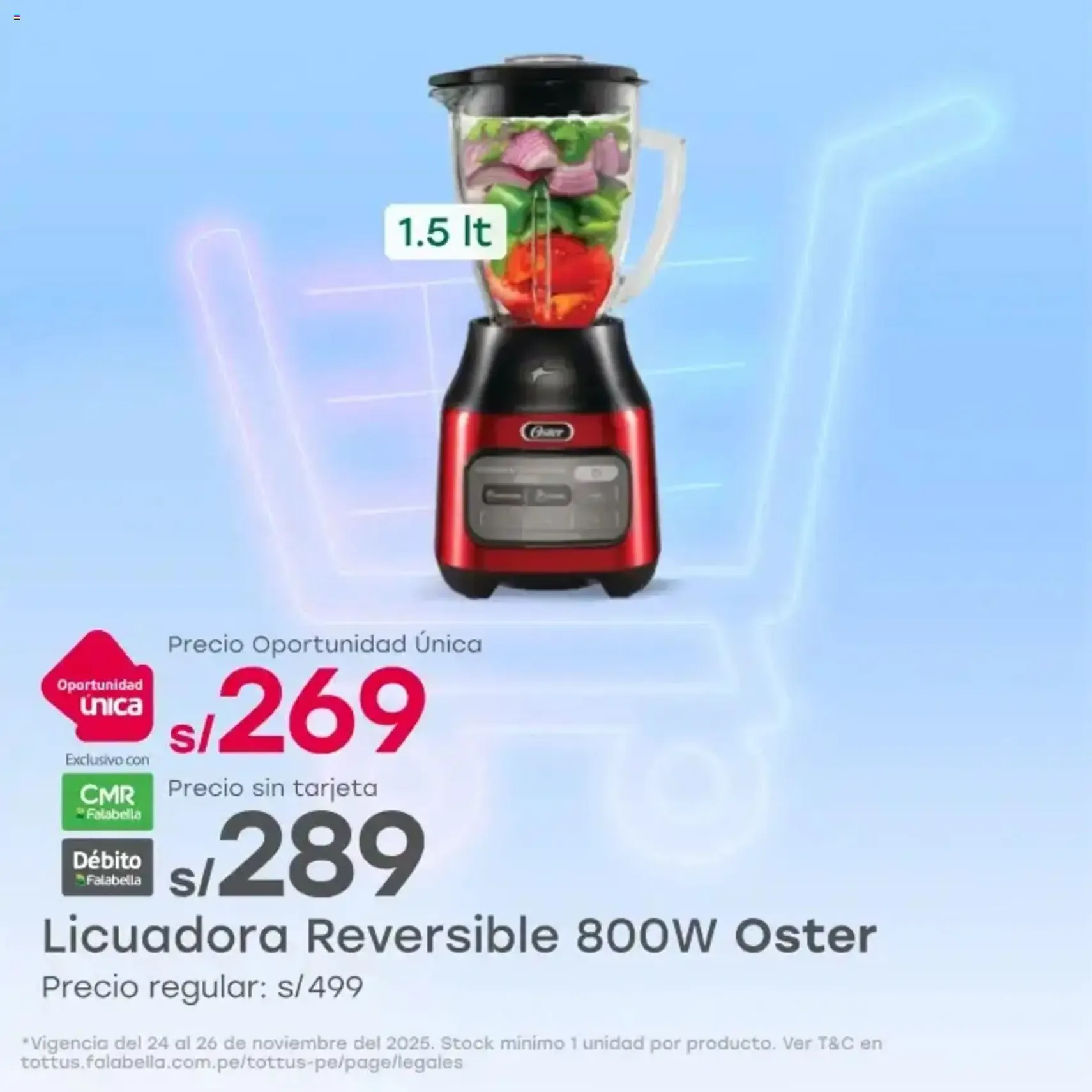 Catálogo Tottus - folleto válido desde 24/11/2025 página 1 de 8