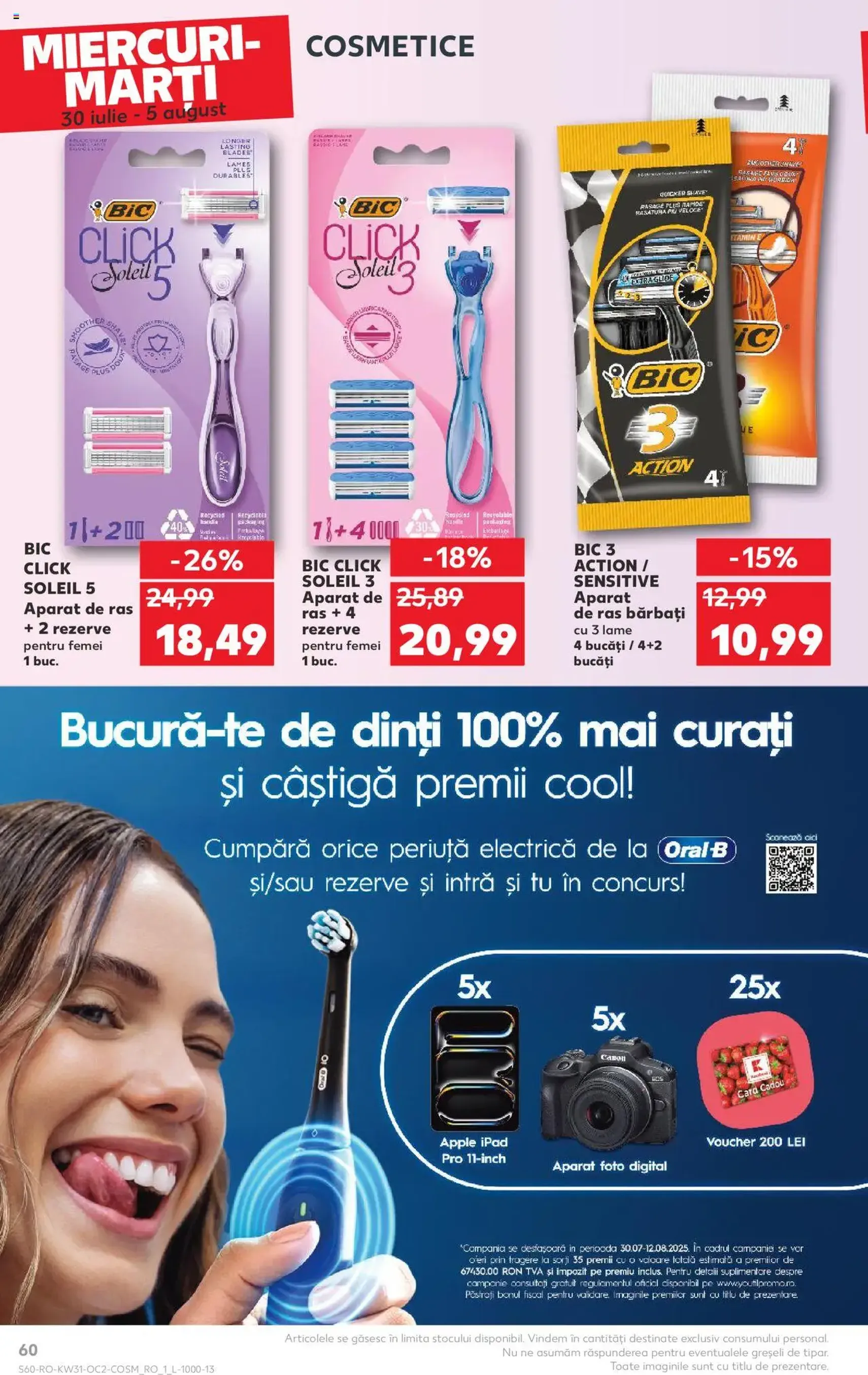 Kaufland RO - București - 2025.07.30. érvényes szórólap 60 oldal 68 oldalból Kaufland RO - București - 2025.07.30. érvényes szórólap 60 oldal 68 oldalból