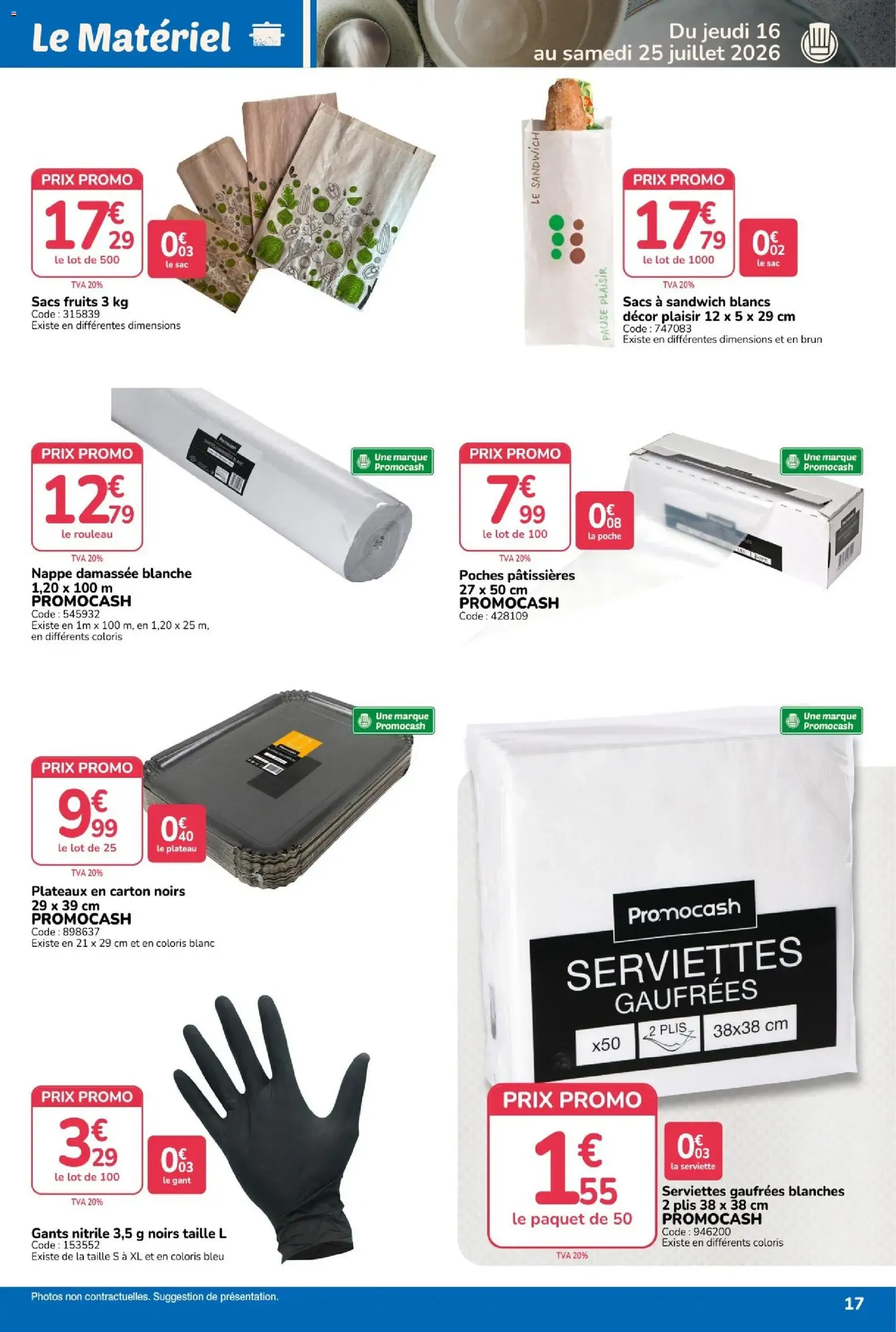 Promocash catalogue - brochure valable à partir du 16/07/2026, page 17 sur 24