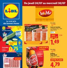 LIDL catalogue semaine 29 - Prévisualisation du catalogue valable à partir du 24/07/2025