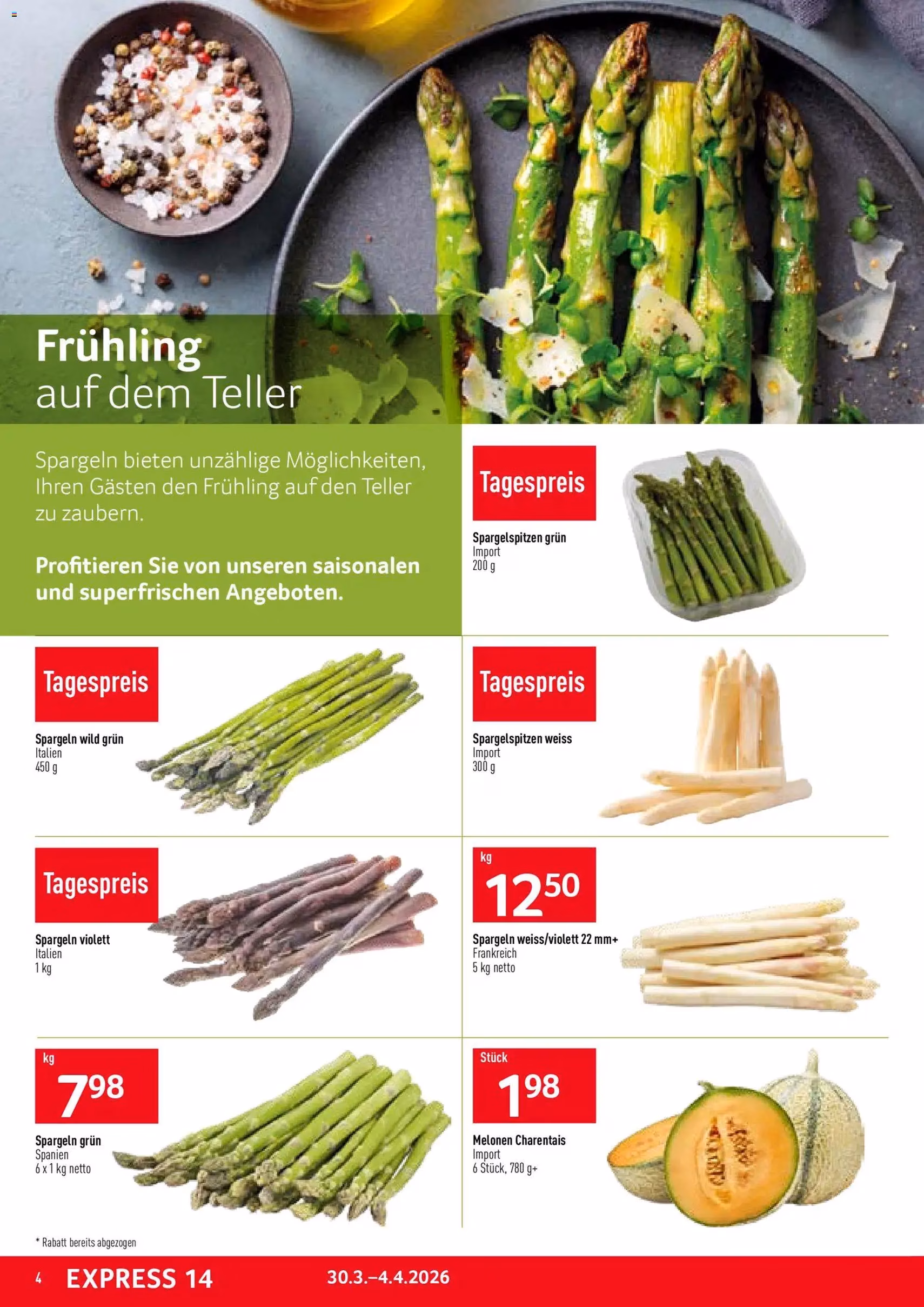Prodega aktionen - Gültiger Prospekt ab 30.03.2026, Seite 4 von insgesamt 44