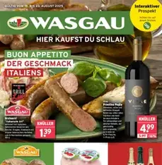 Wasgau Prospekt - Prospekt Vorschau gültig ab 18.08.2025