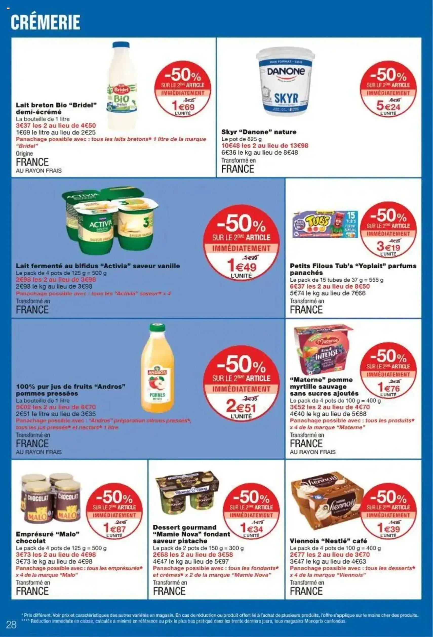 Monoprix catalogue - brochure valable à partir du 29/07/2025, page 28 sur 47 Monoprix catalogue - brochure valable à partir du 29/07/2025, page 28 sur 47