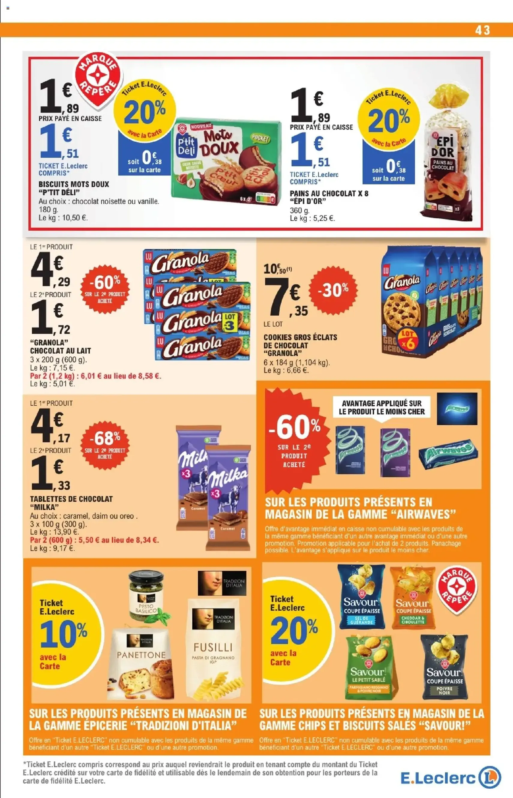 E.Leclerc catalogue semaine 51 - brochure valable à partir du 16/12/2025, page 43 sur 64