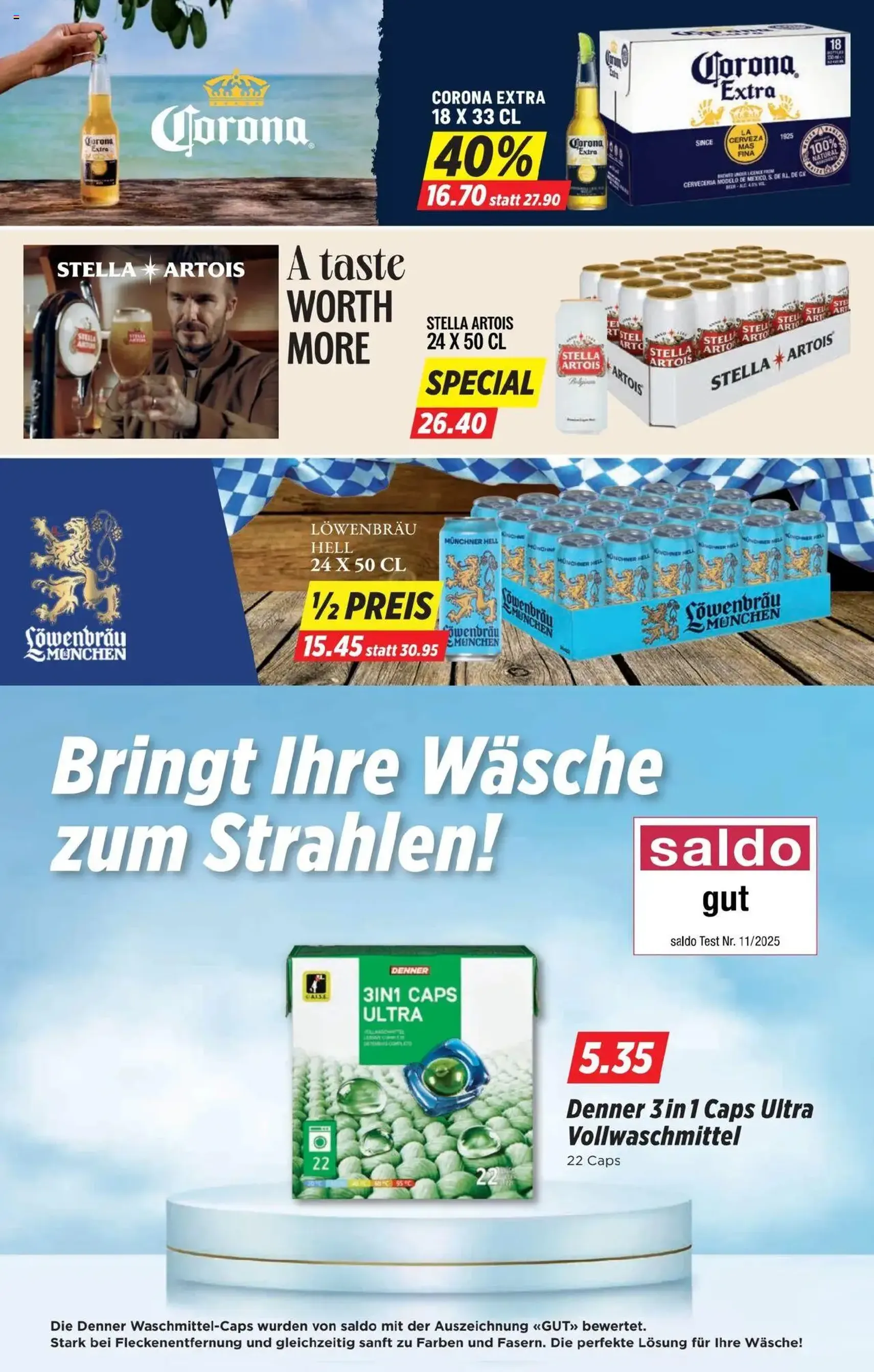 Denner Aktionen - Gültiger Prospekt ab 21.10.2025, Seite 18 von insgesamt 24 Denner Aktionen - Gültiger Prospekt ab 21.10.2025, Seite 18 von insgesamt 24