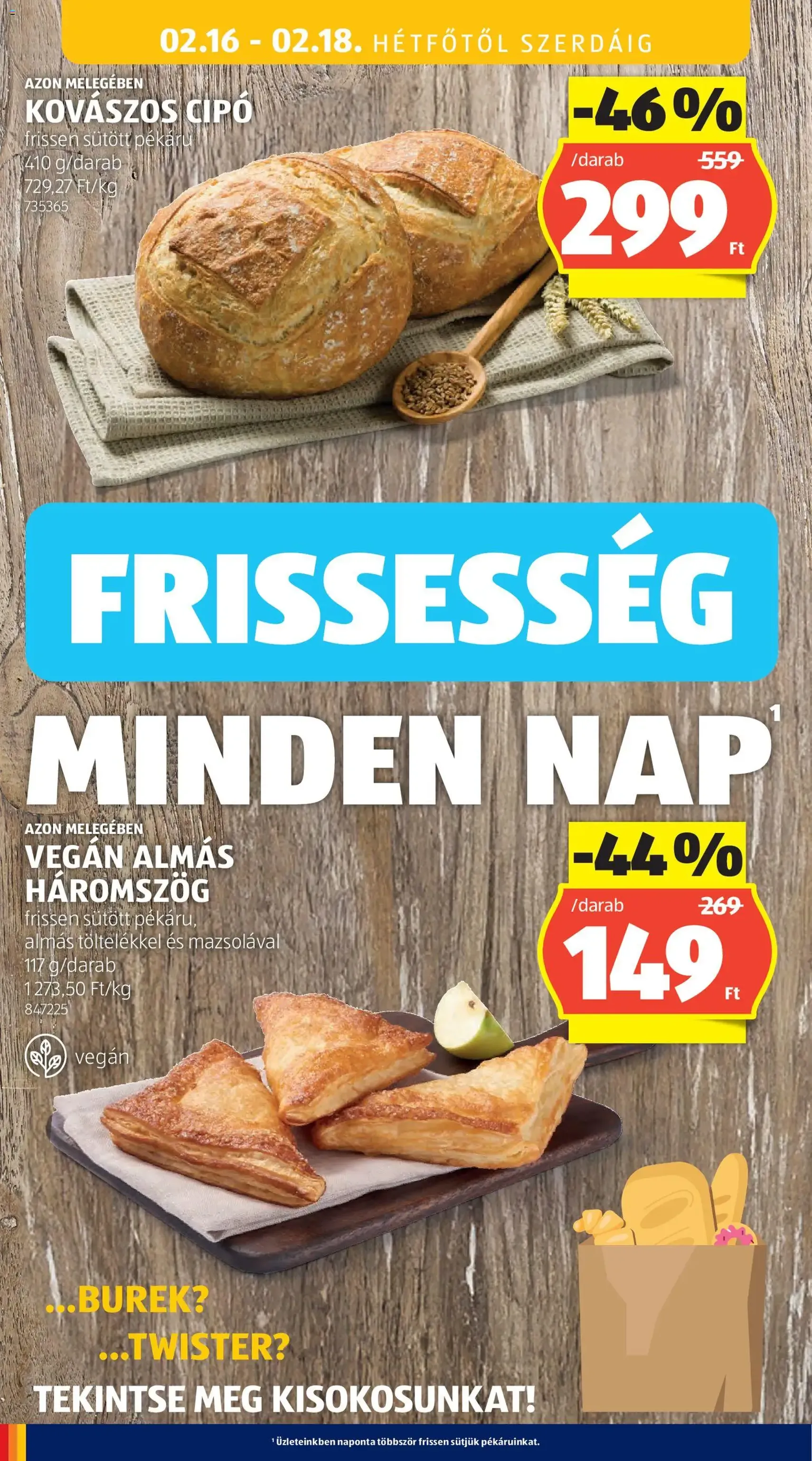 Aldi Akciós újság - 2026.02.12. érvényes szórólap 34 oldal 47 oldalból