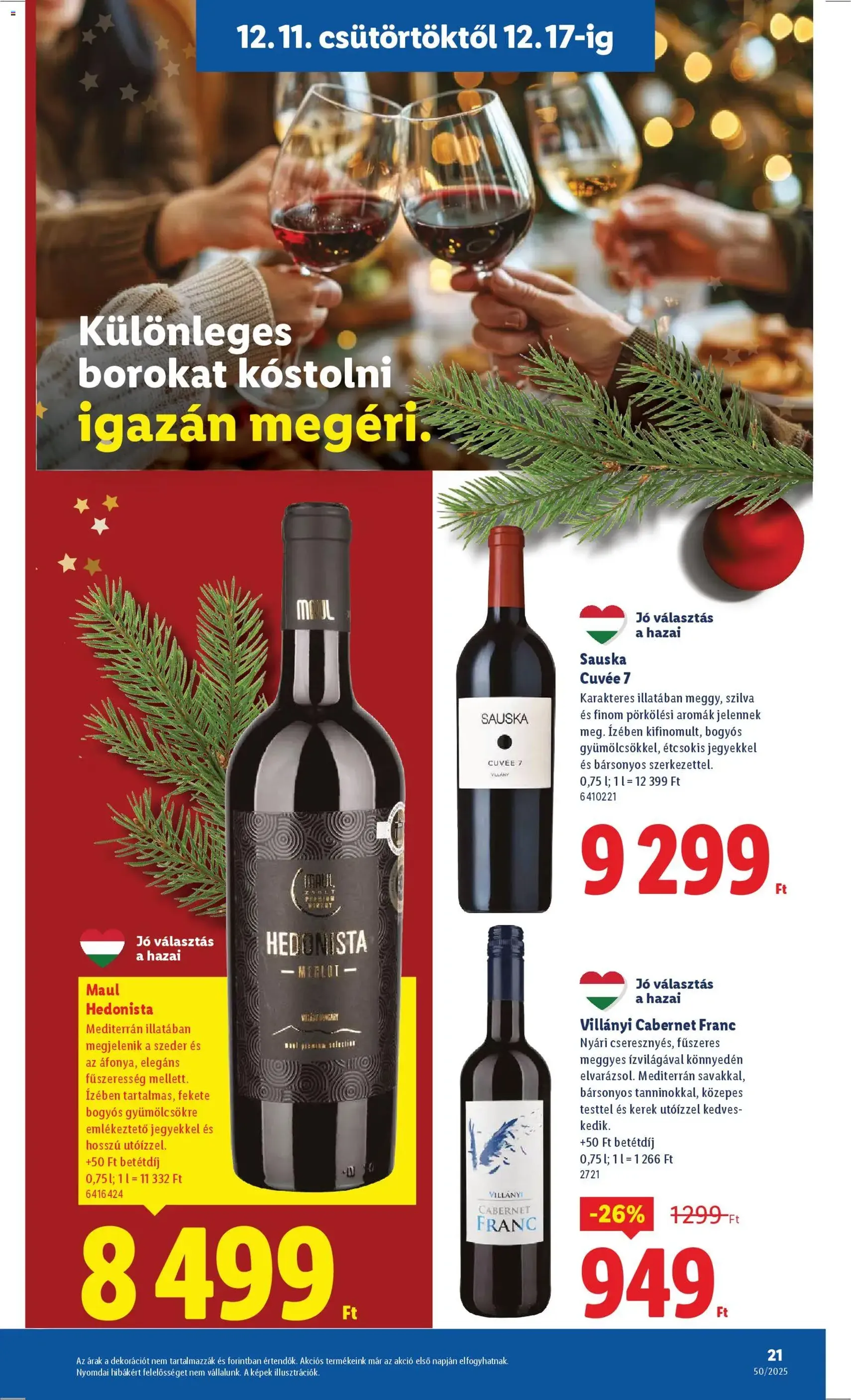 Lidl Akciós újság - 2025.12.11. érvényes szórólap 21 oldal 66 oldalból