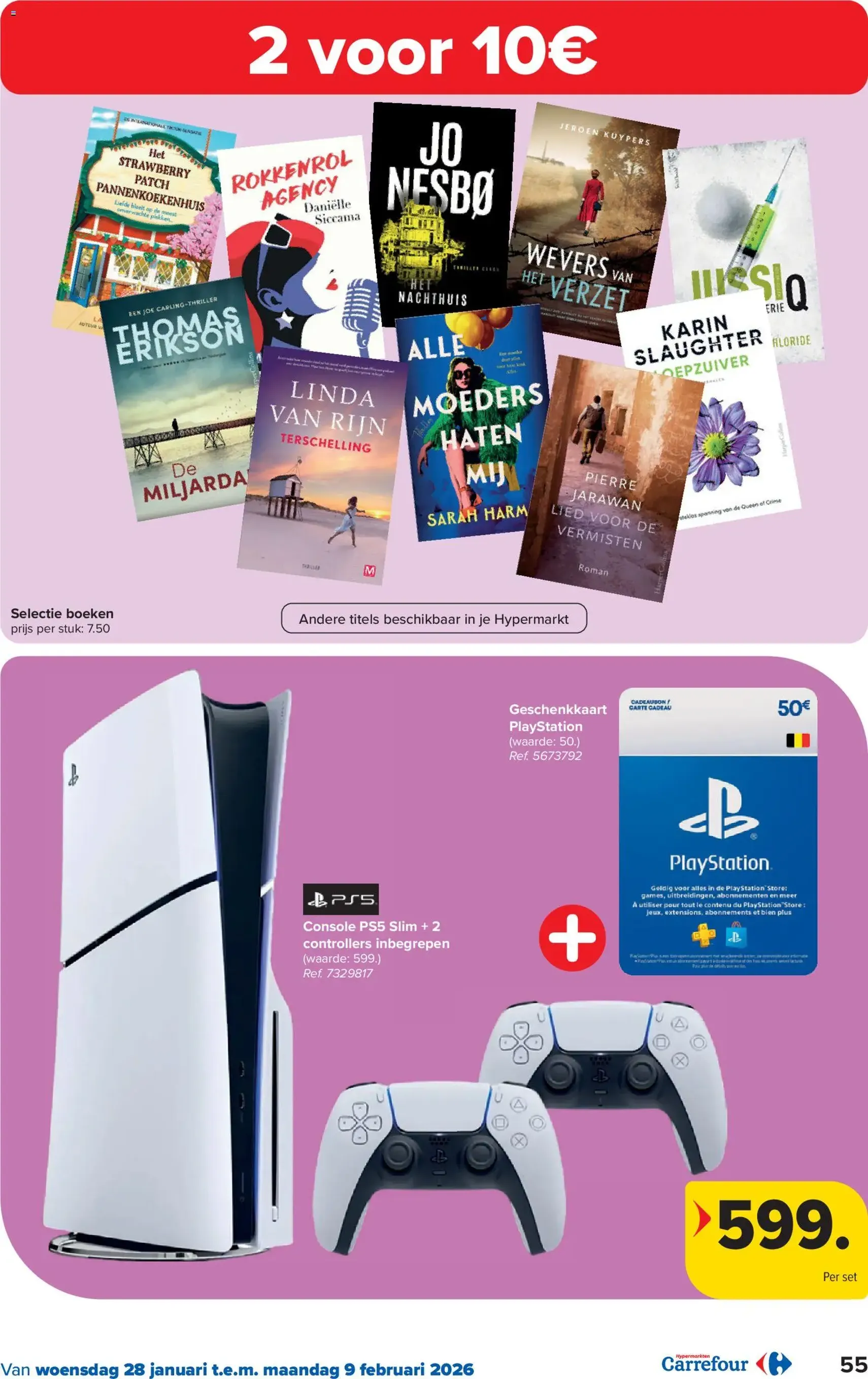 Carrefour folder week 5 - geldige folder vanaf 28/01/2026 pagina 55 van 63