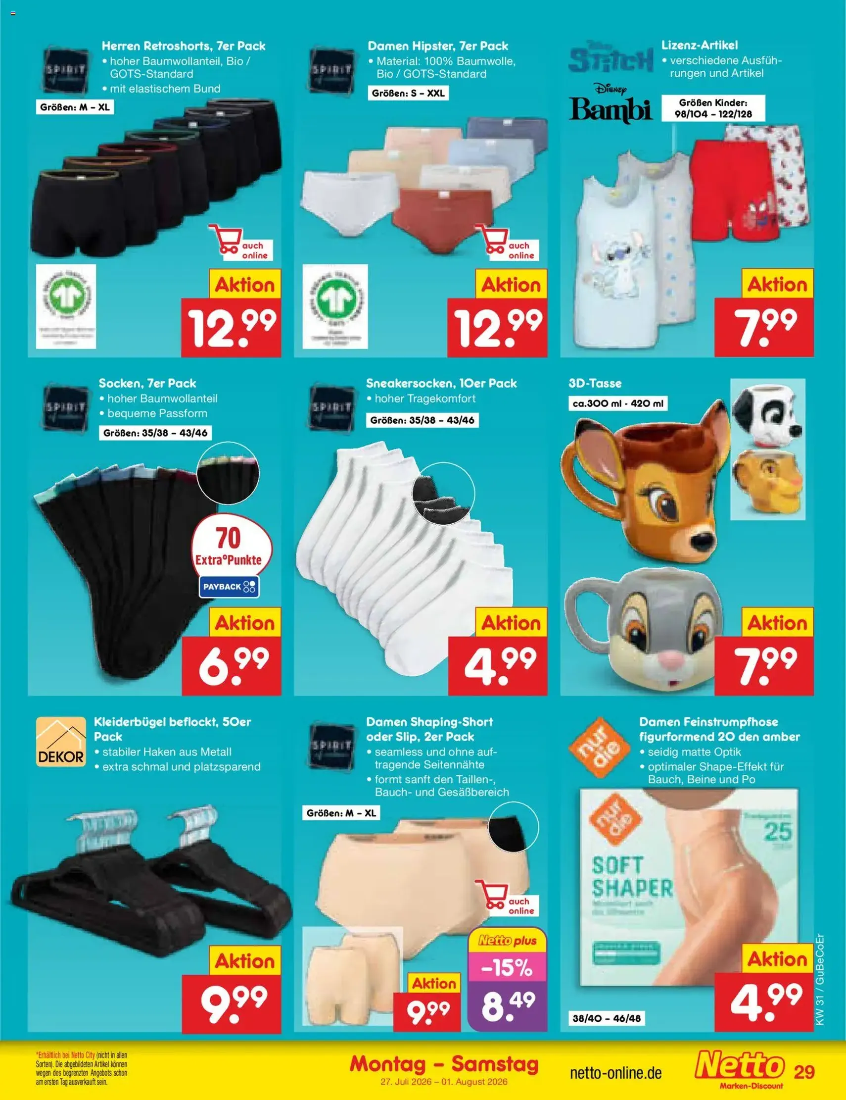 Netto Marken-Discount Prospekt - Gültiger Prospekt ab 27.07.2026, Seite 44 von insgesamt 71