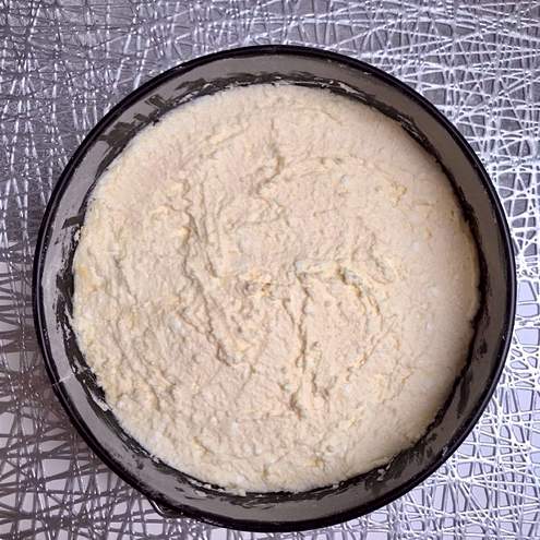 Dolce di frutta con gelatina e ricotta - procedimento 1