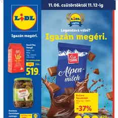 Lidl Akciós újság - szórólap előnézete érvényes 2025.11.06. -tól