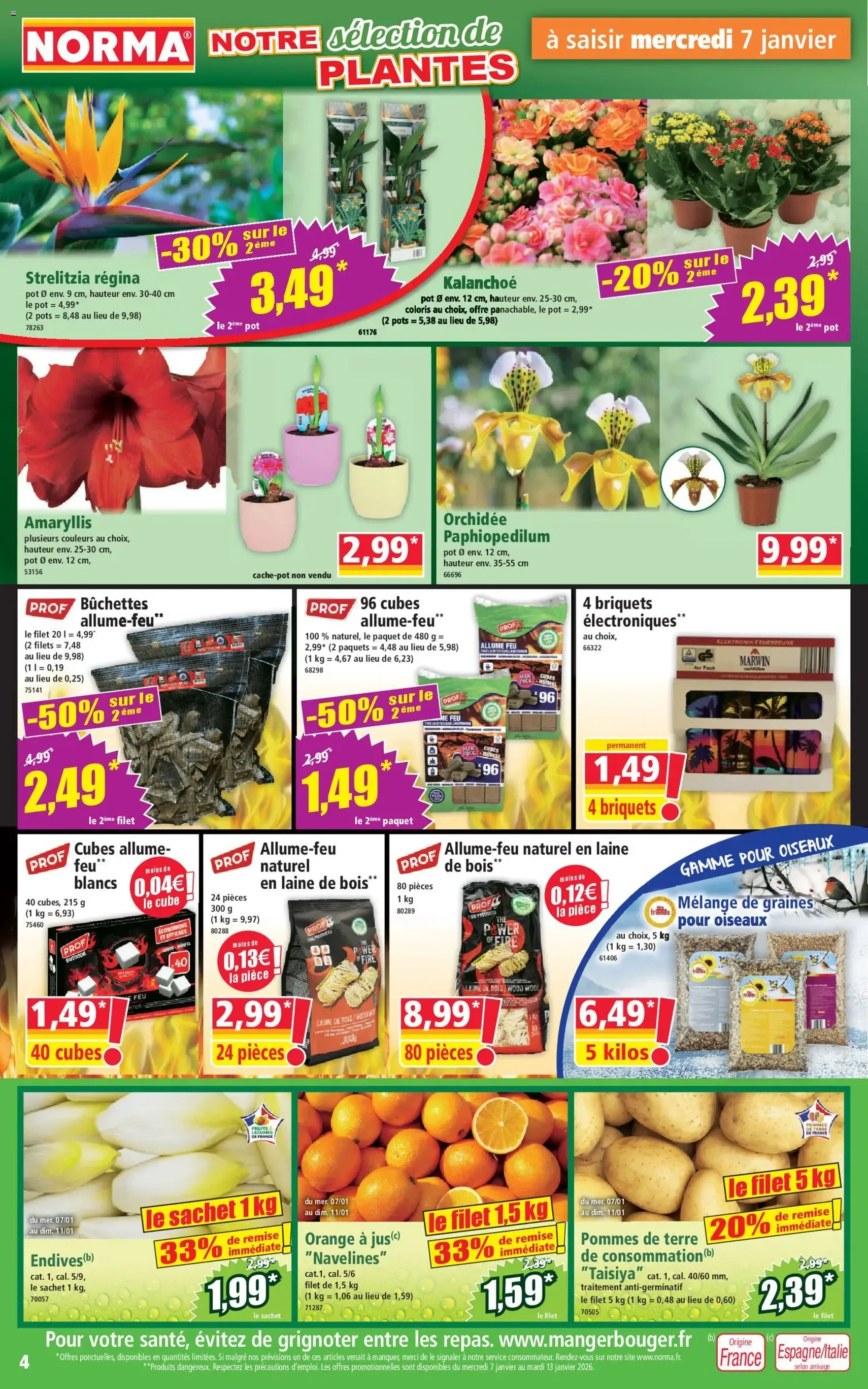 Norma catalogue - brochure valable à partir du 07/01/2025, page 4 sur 14