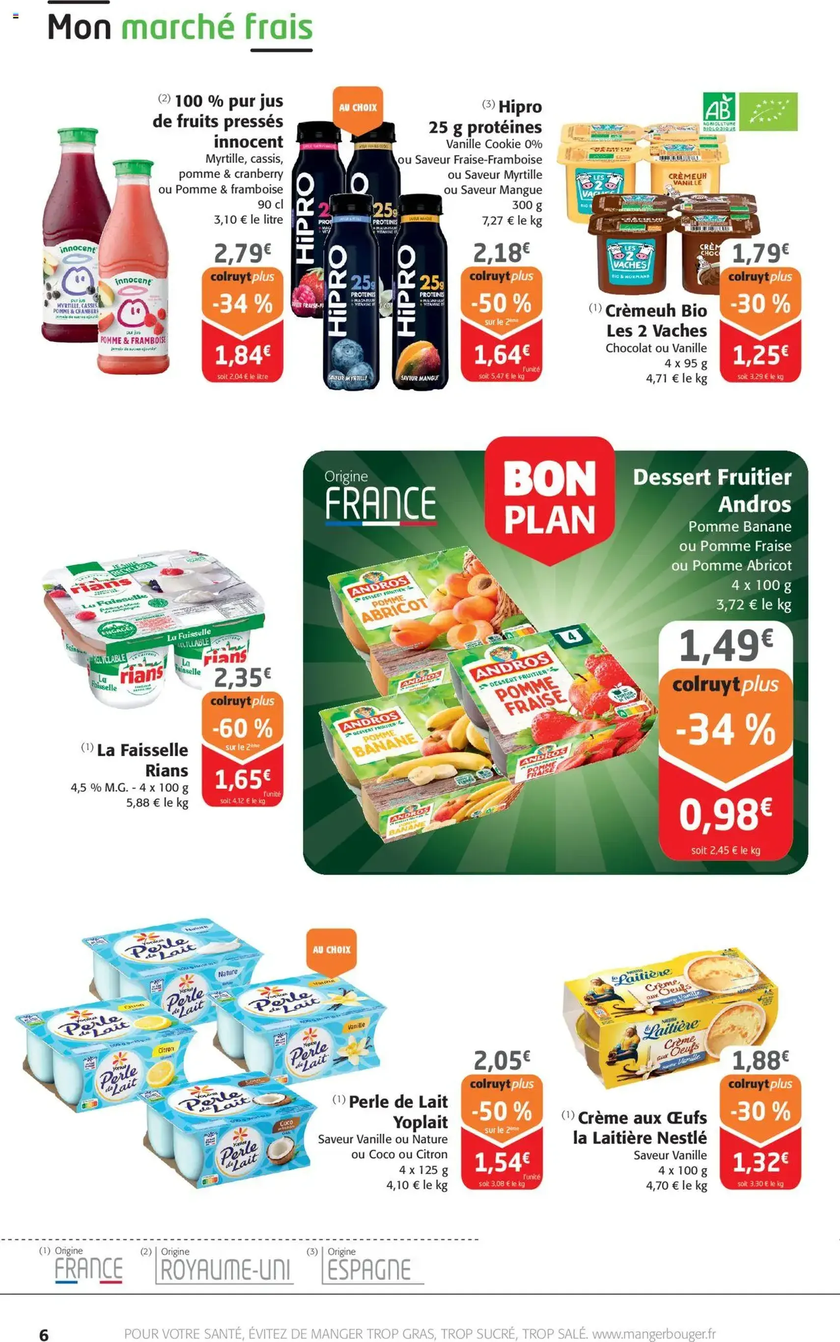 Colruyt catalogue - brochure valable à partir du 10/09/2025, page 6 sur 17 Colruyt catalogue - brochure valable à partir du 10/09/2025, page 6 sur 17